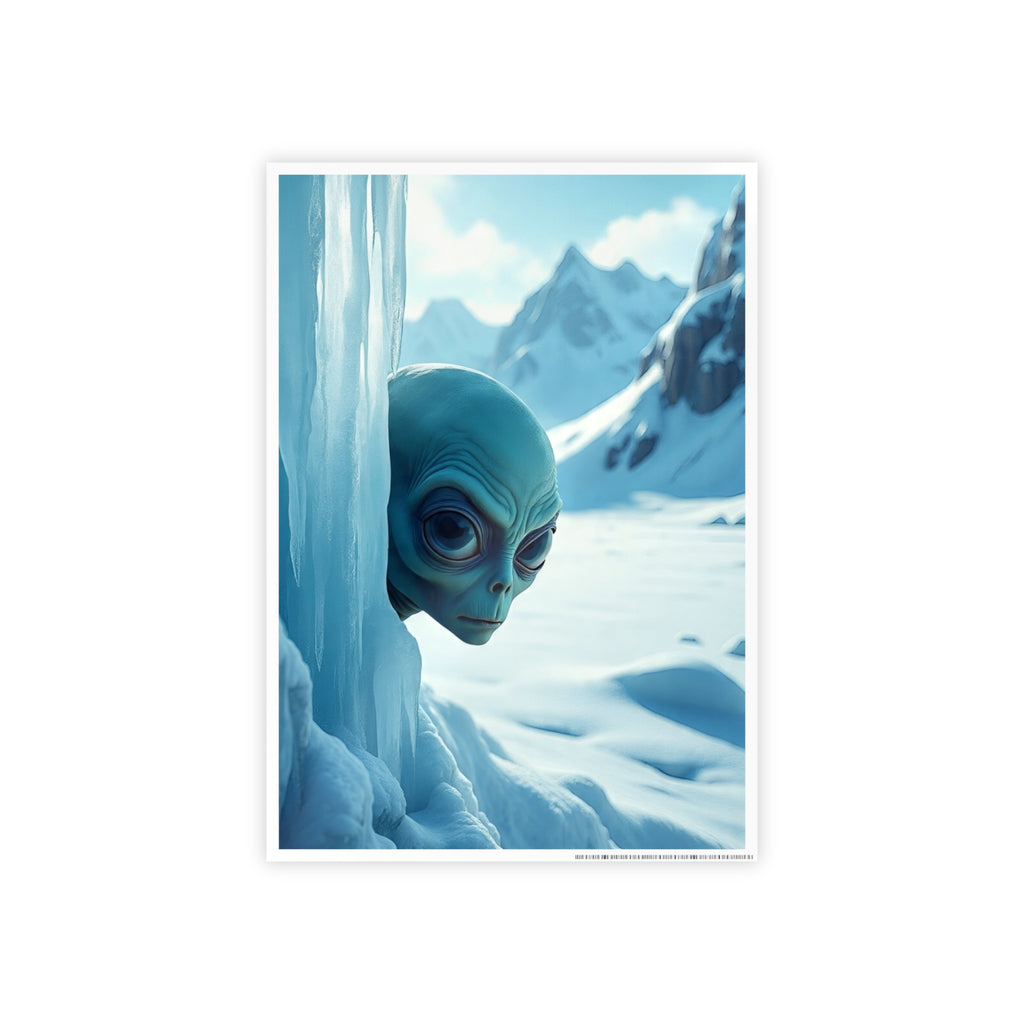 Glossy Alien Poster