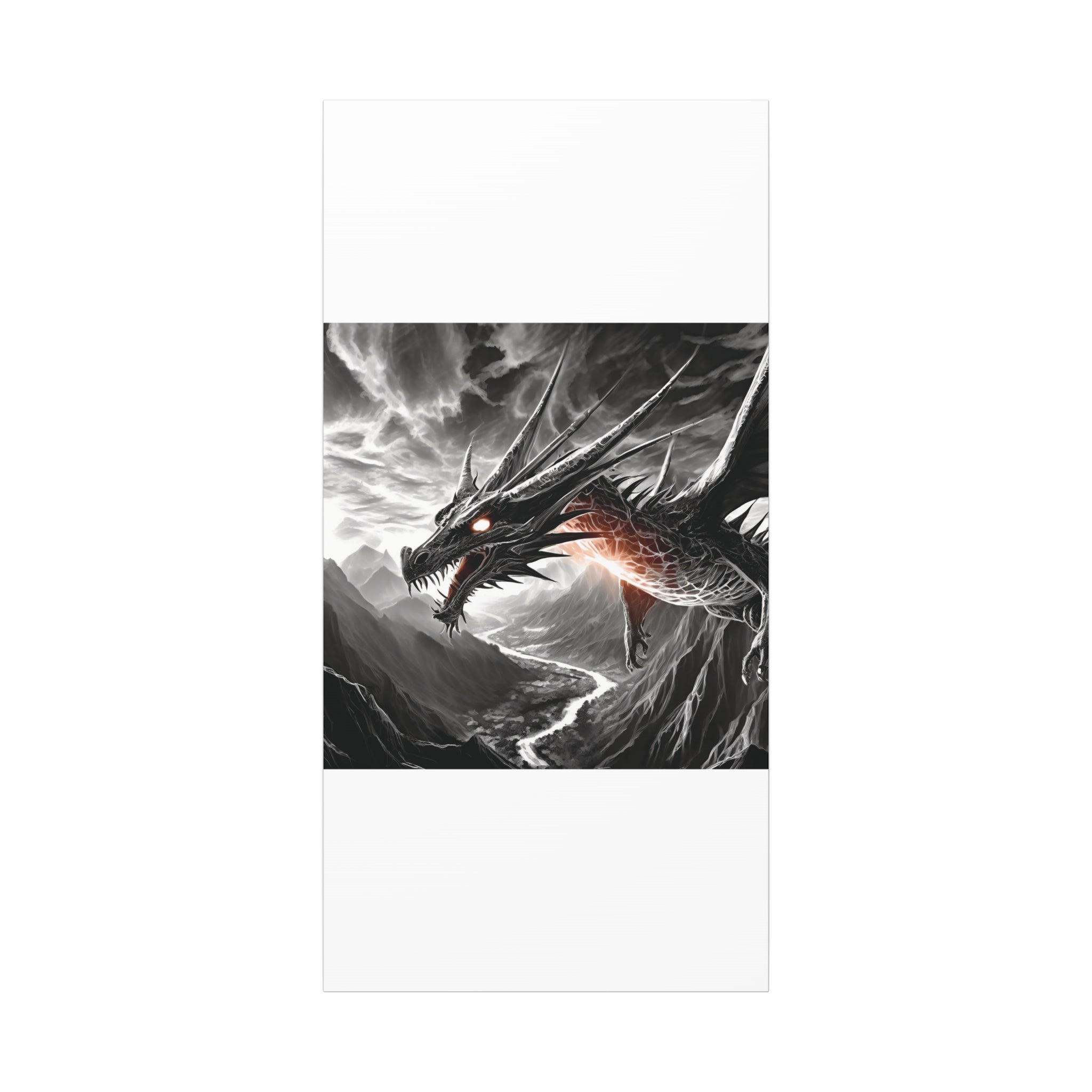 Dragon Art Canvas Print