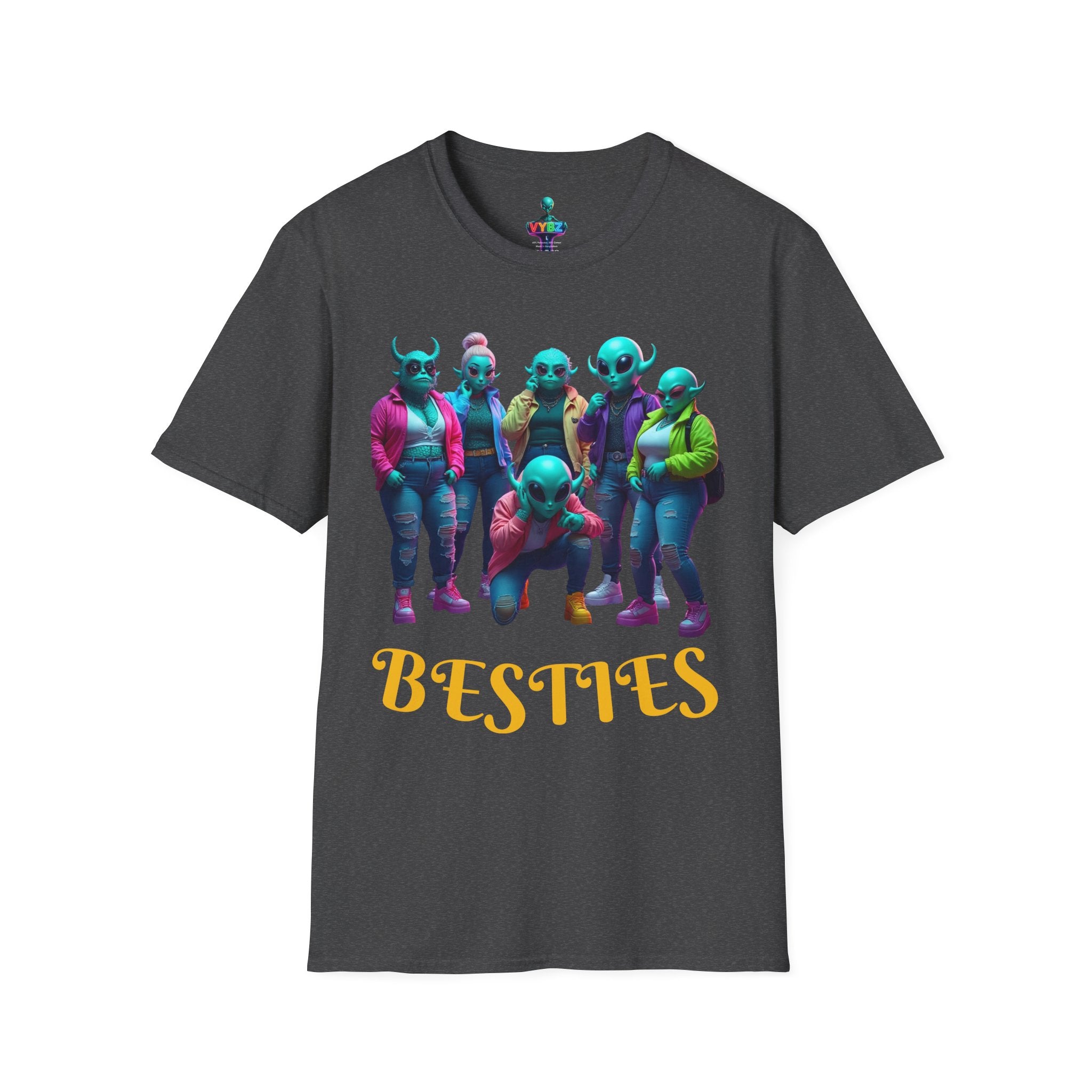 VYBZ "Besties" Unisex Softstyle T-Shirt