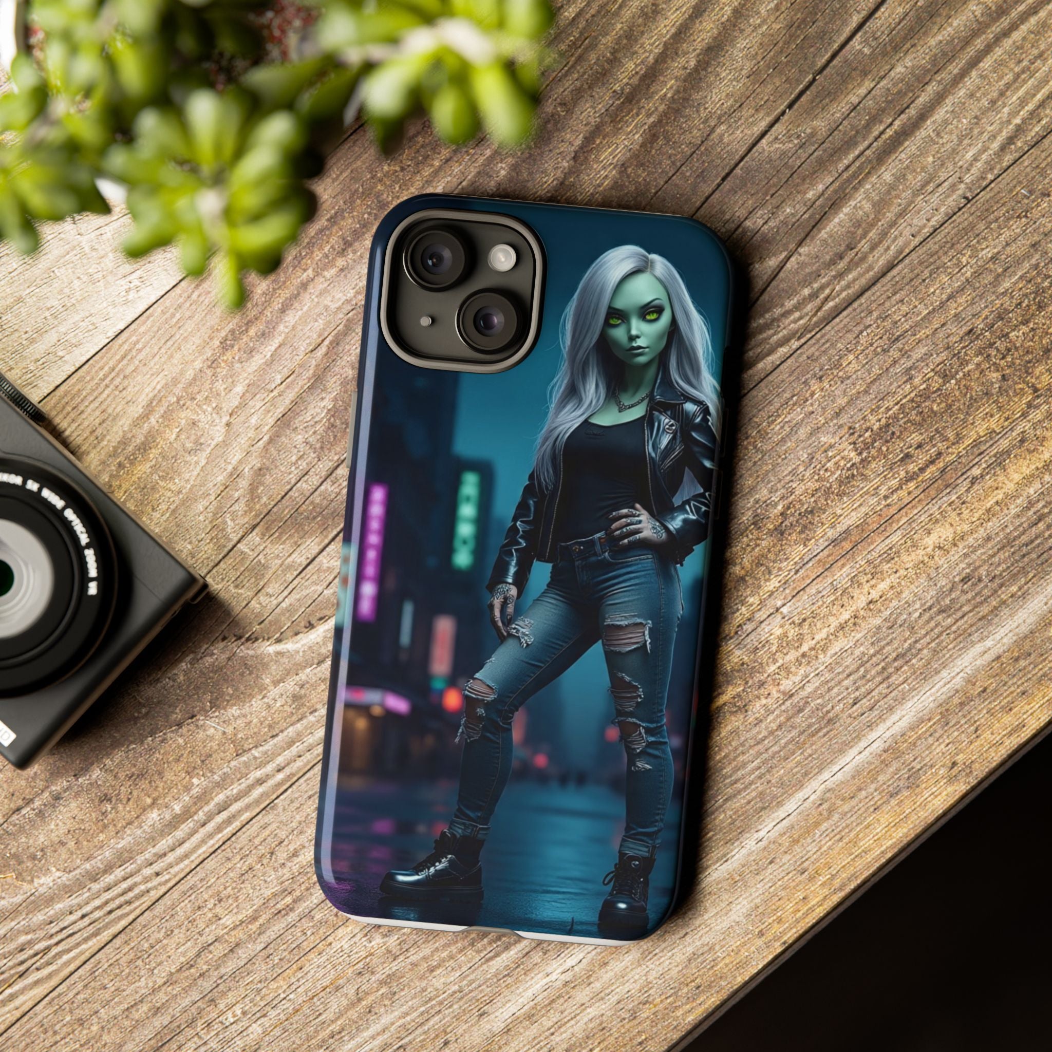 Alien Chic Tough Phone Case