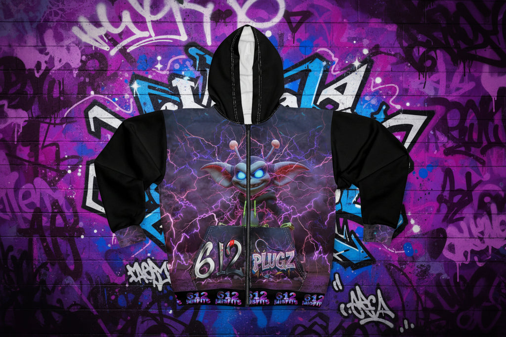 VYBZ Layer Lab 612 Misfits "Plugz" Zip Hoodie