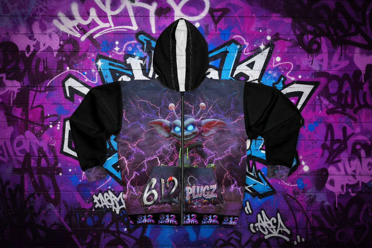 VYBZ Layer Lab 612 Misfits "Plugz" Zip Hoodie