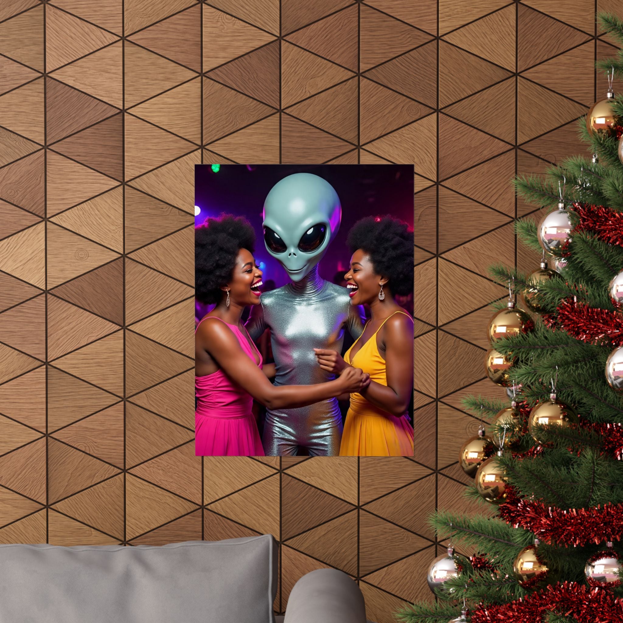 Alien Vertical Poster - Matte Finish