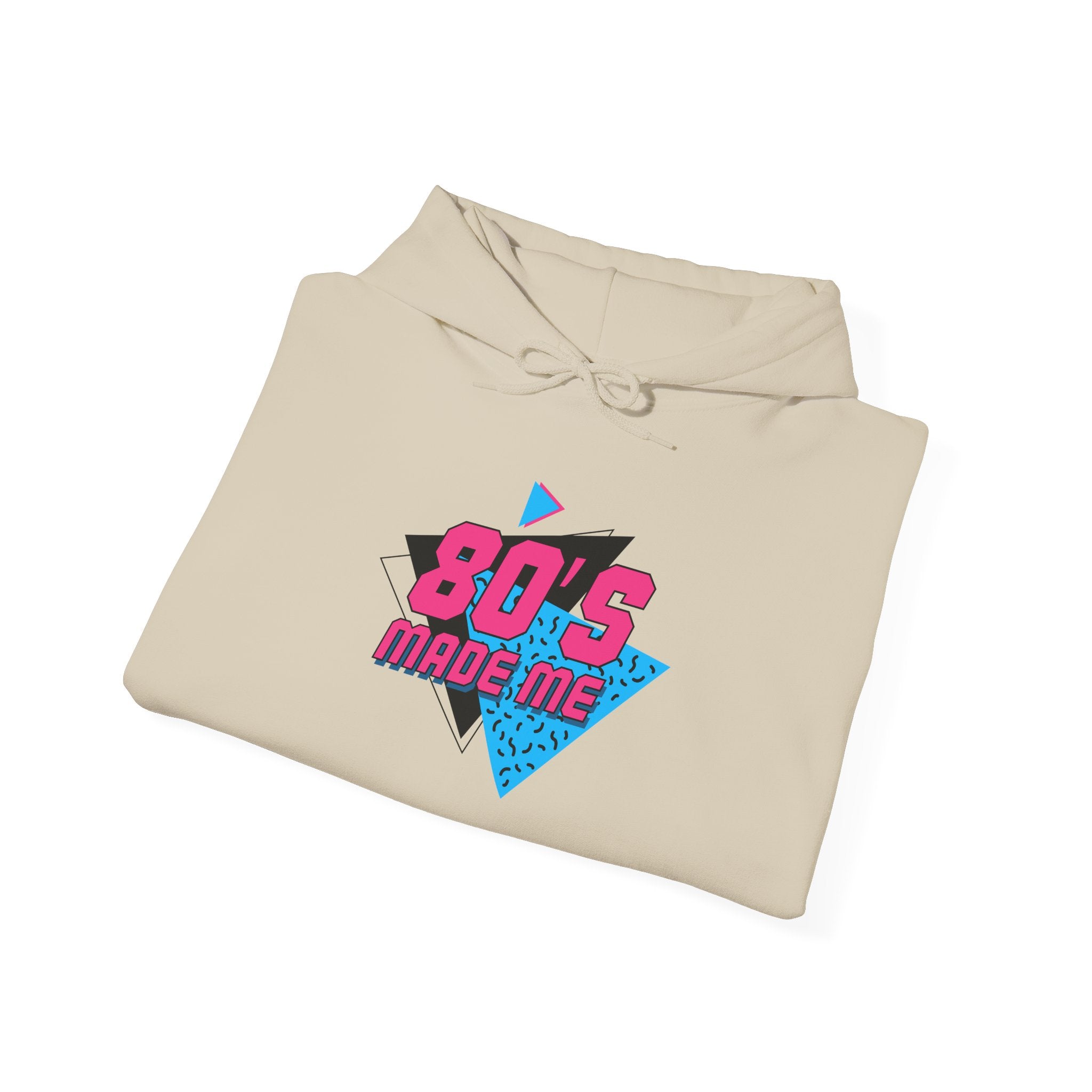 VYBZ 80s Born Unisex Hoodie - Colorful & Fun Retro Sweatshirt