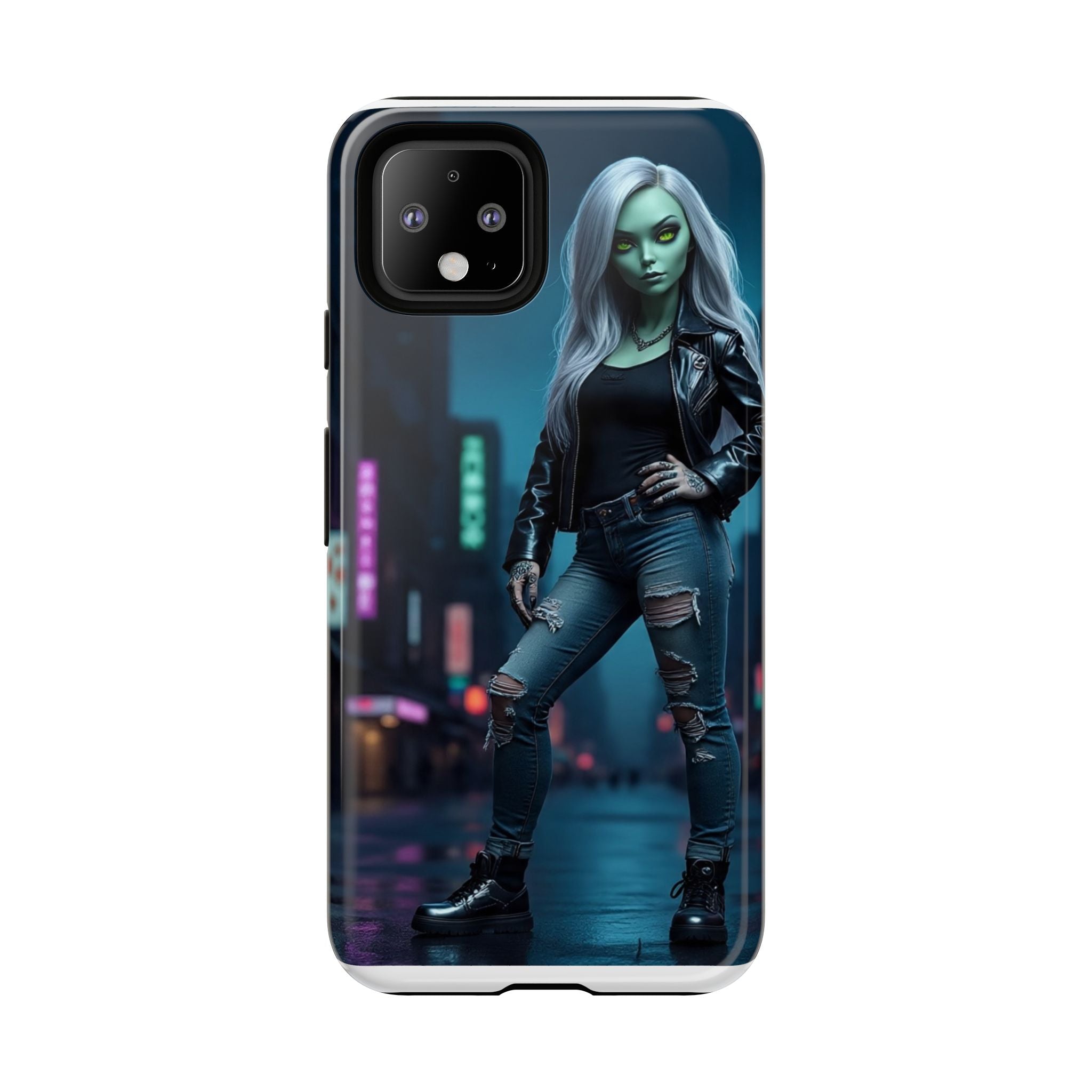 Alien Chic Tough Phone Case