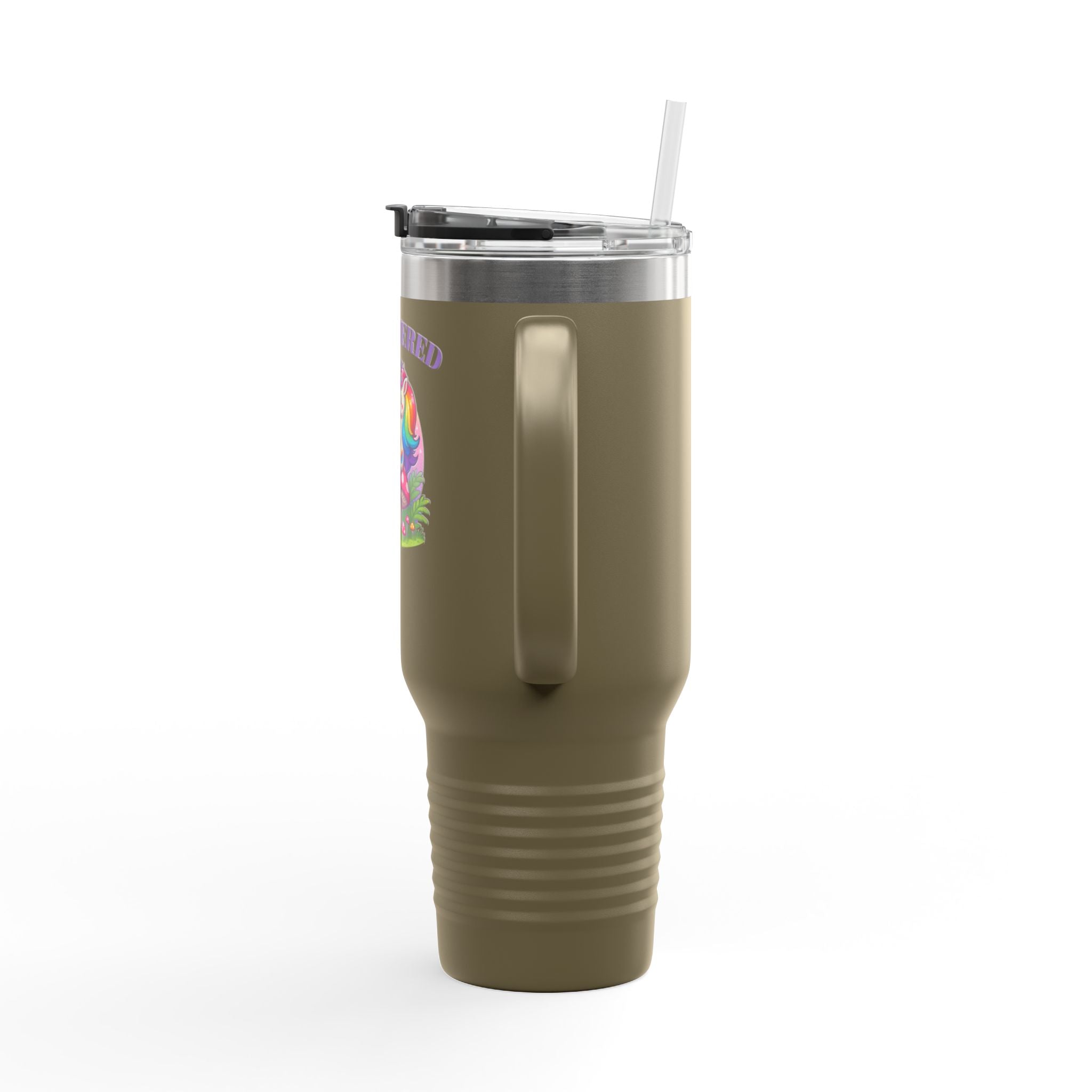 Rainbow Unicorn Insulated 40oz Travel Mug