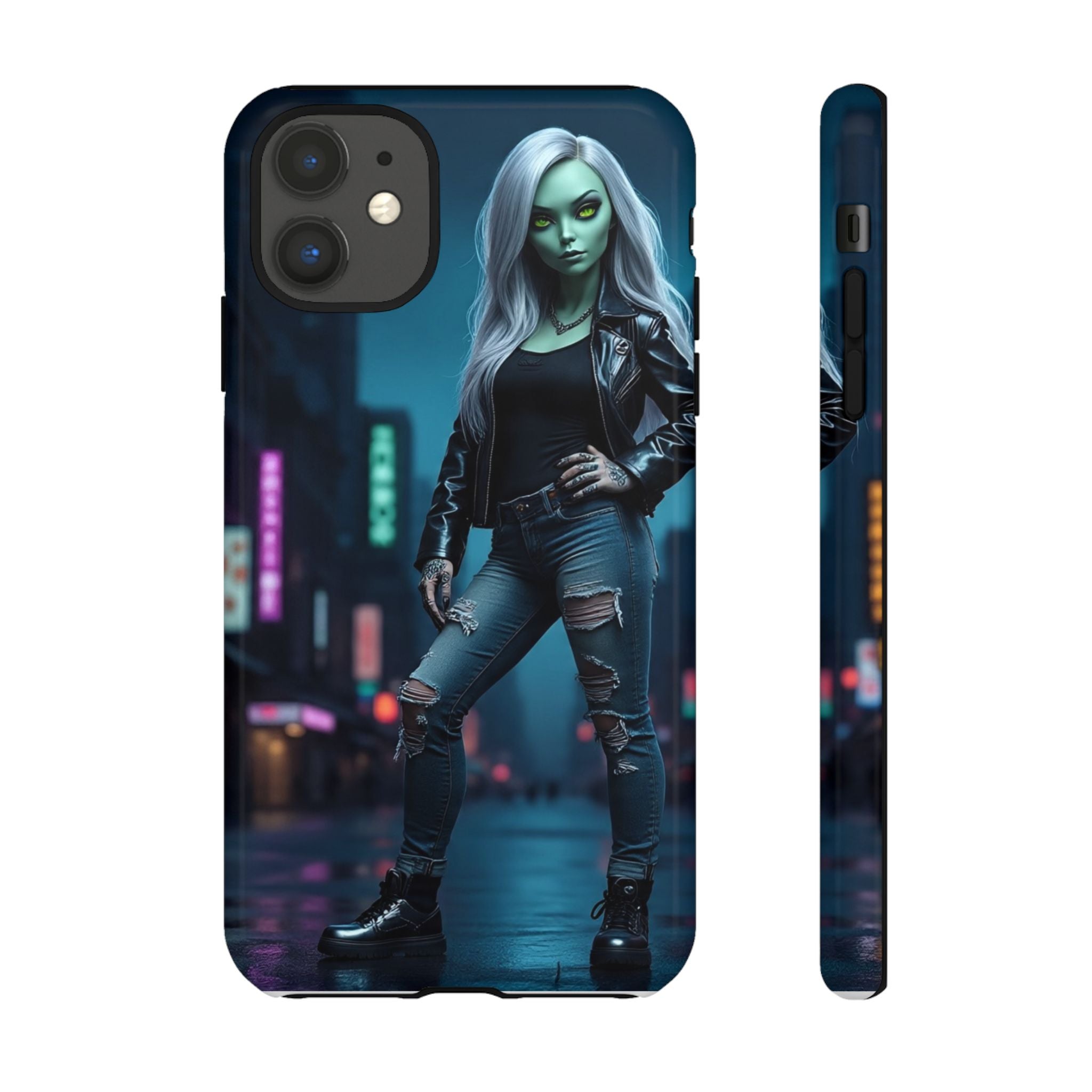 Alien Chic Tough Phone Case