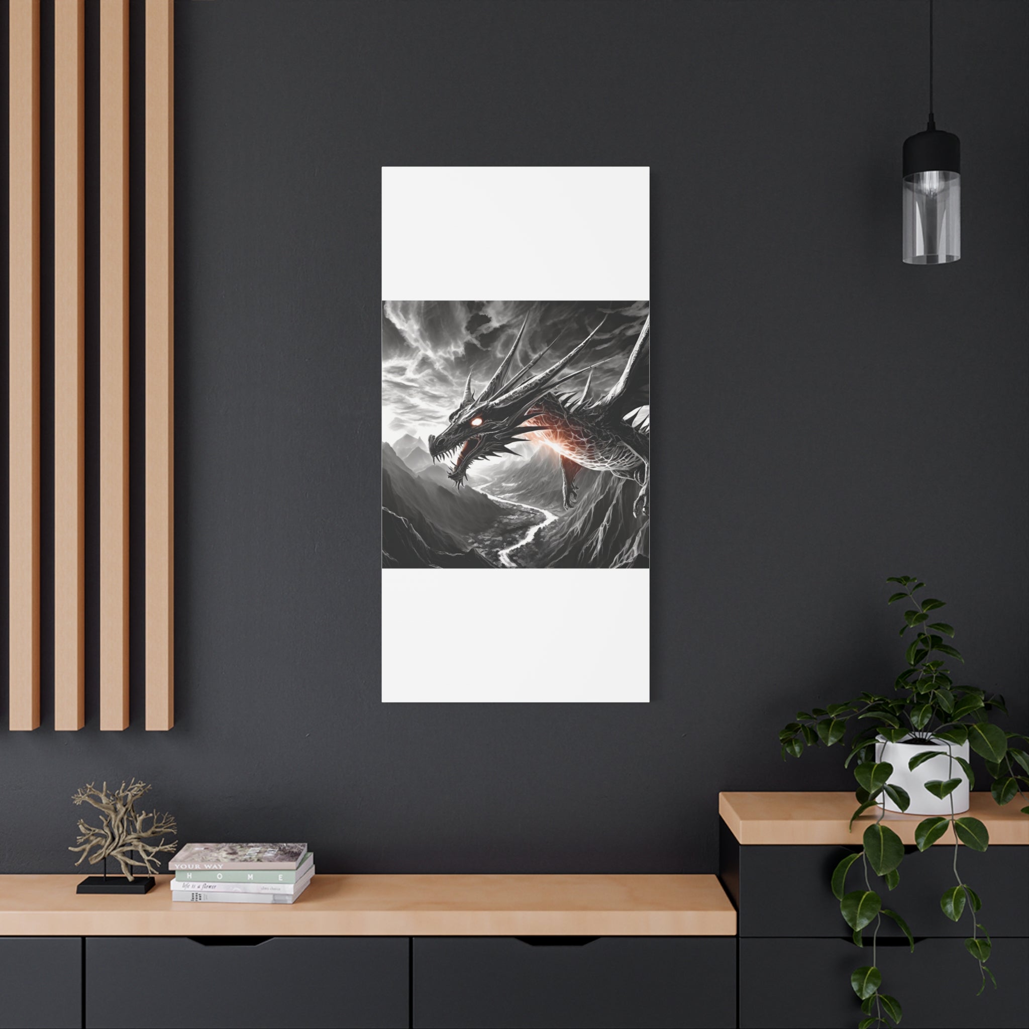 Dragon Art Canvas Print