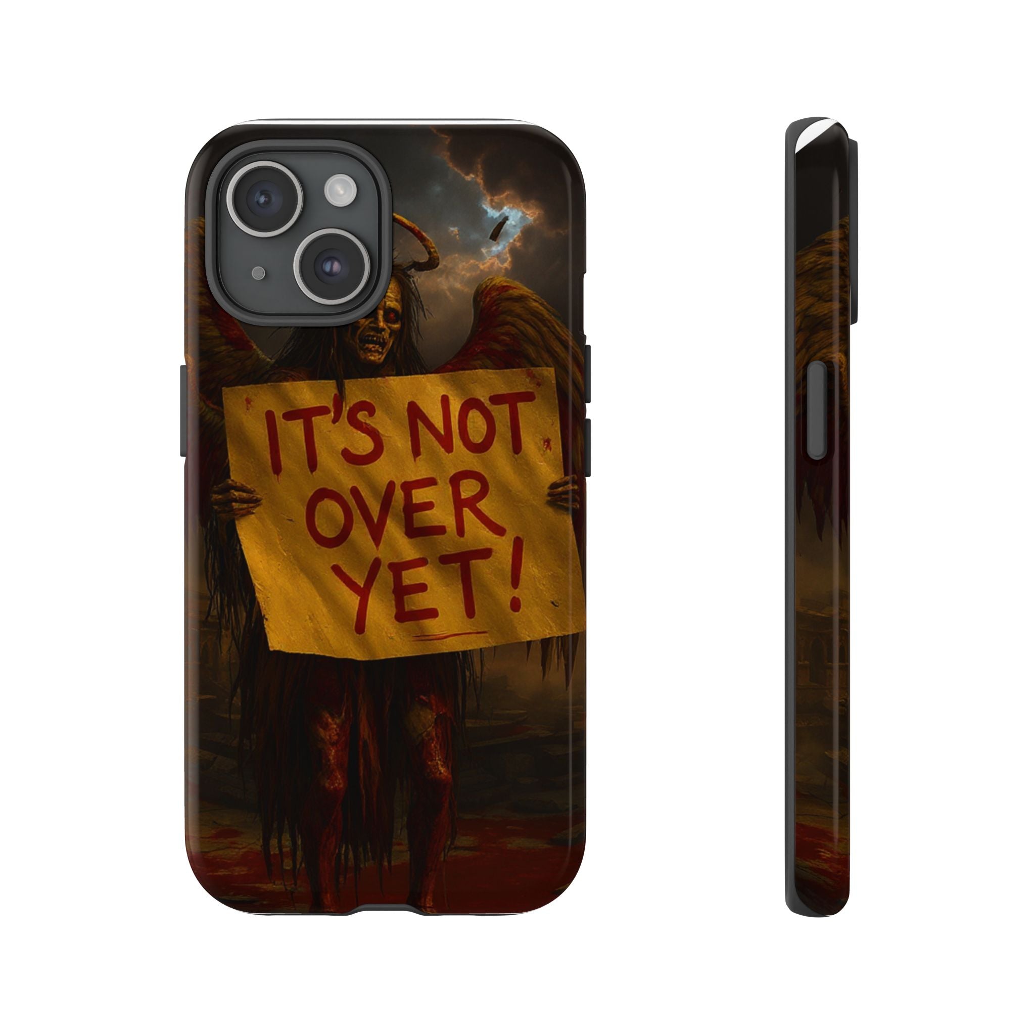 Phone Cases - It's Not Over Zombie Apocalypse Design