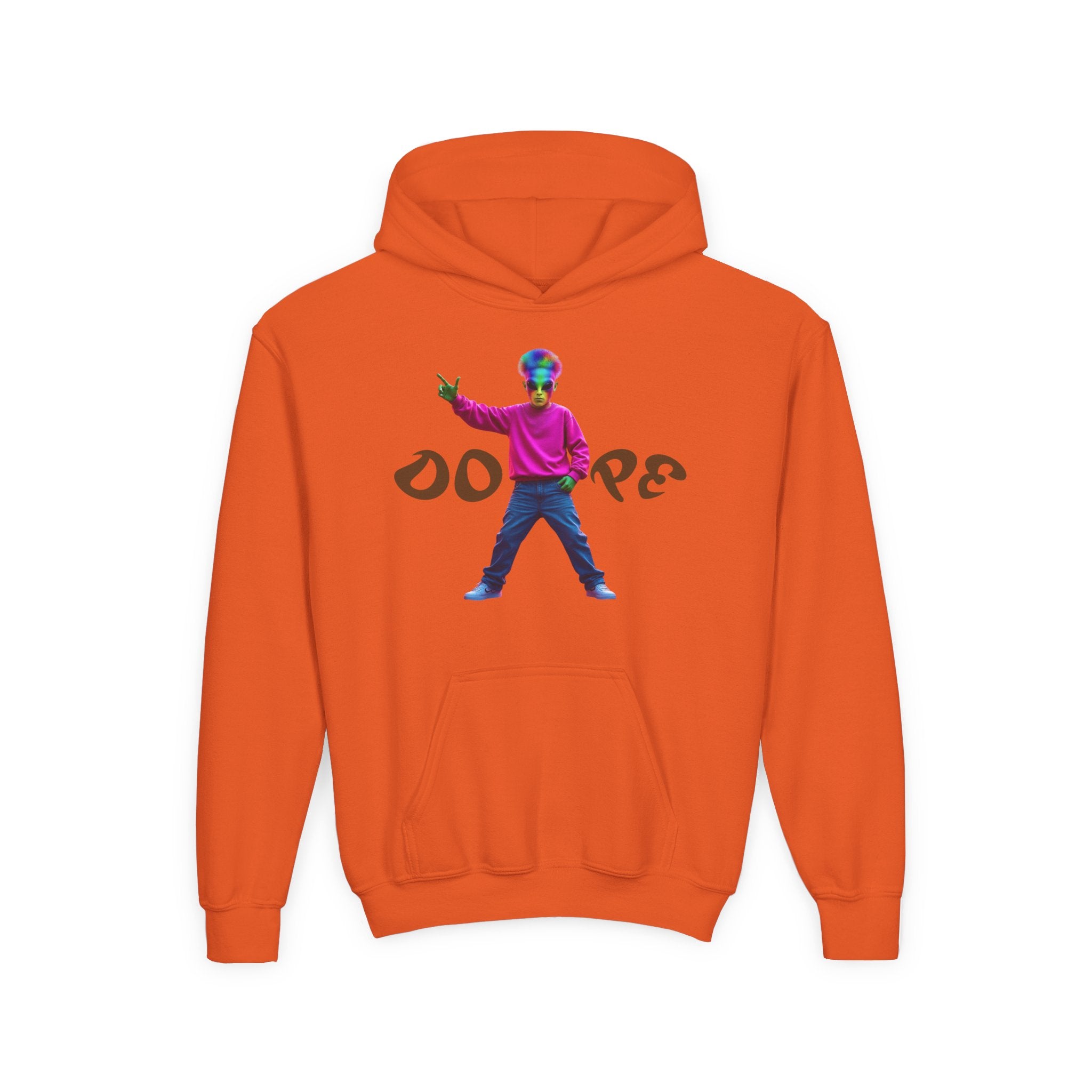 VYBZ Alien Youth Hoodie - Exclusive Colorful Hip Hop Slang Design
