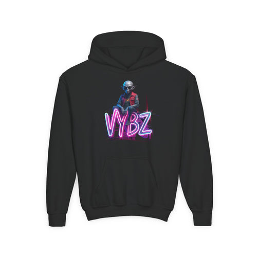 VYBZ Alien Youth Heavy Blend Hooded Sweatshirt, Cozy Streetwear, Perfect for Teens, Gifts for Holidays and Occasions, Casual [...]