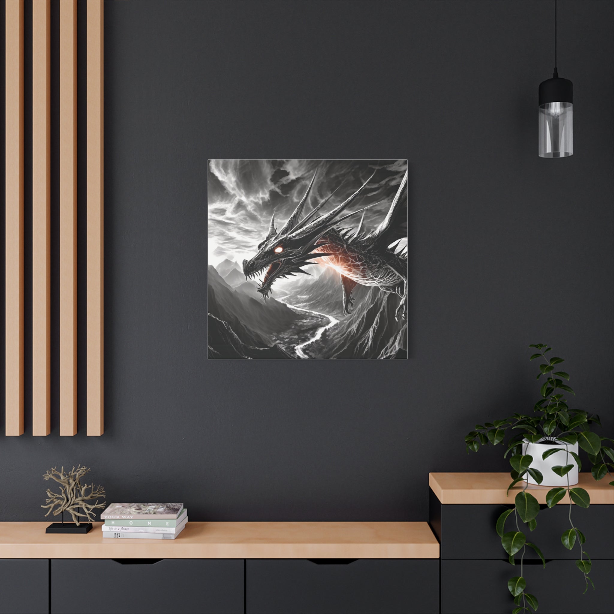 Dragon Art Canvas Print