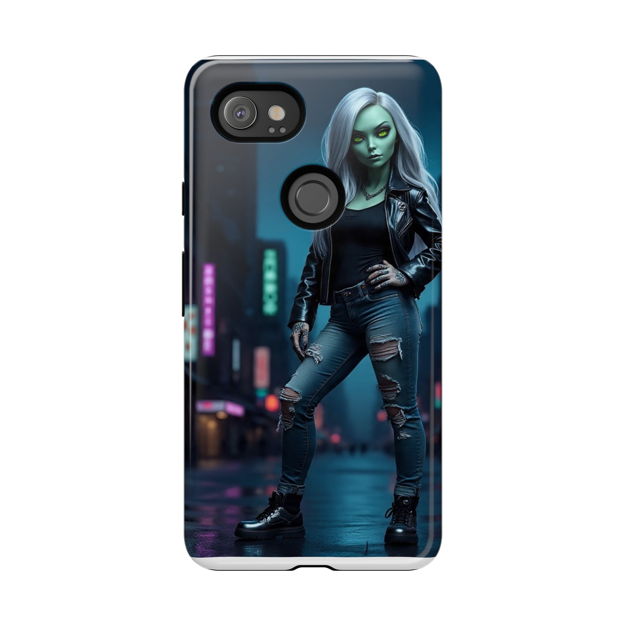 Alien Chic Tough Phone Case