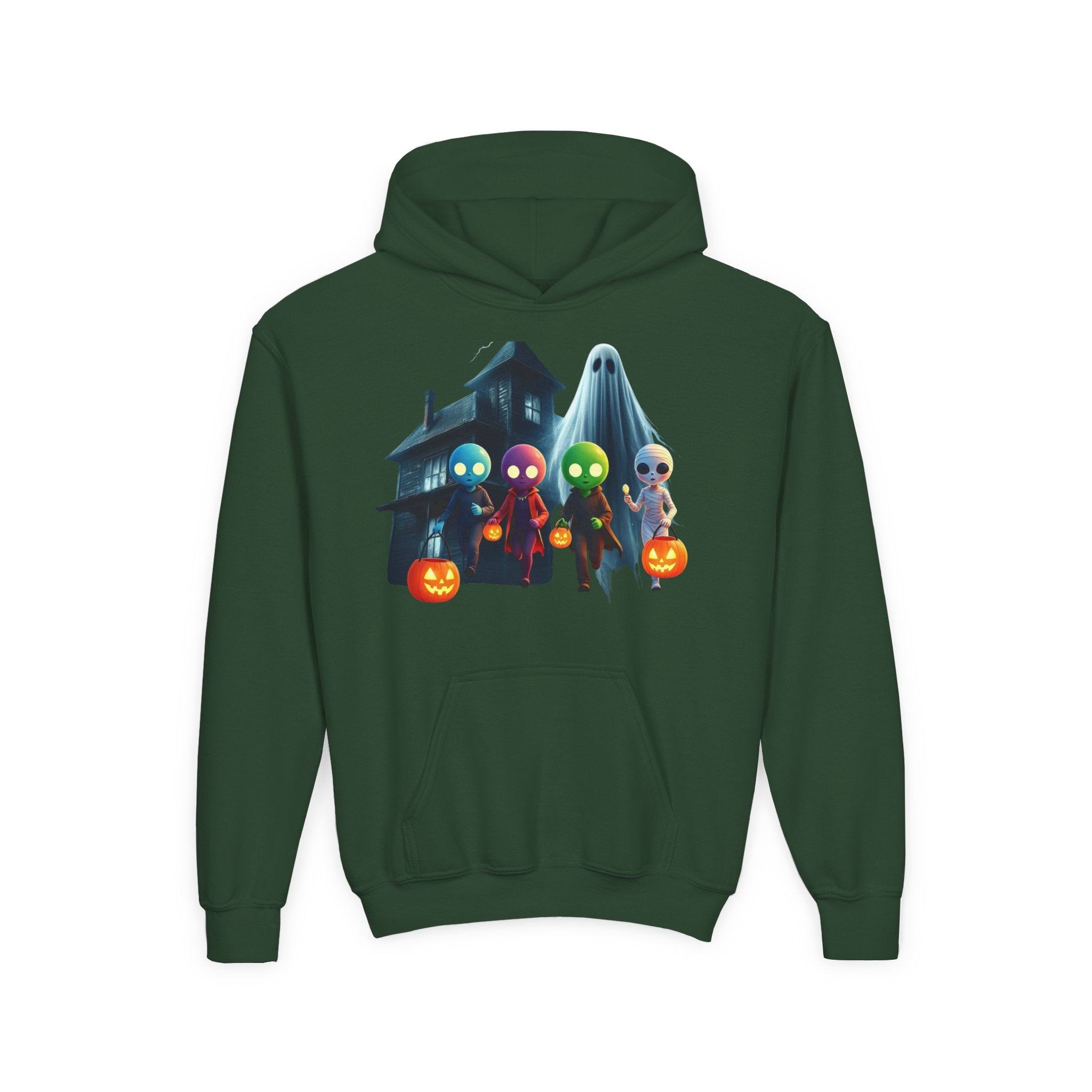 VYBZ "Aliens & Ghost" Youth Hooded Sweatshirt