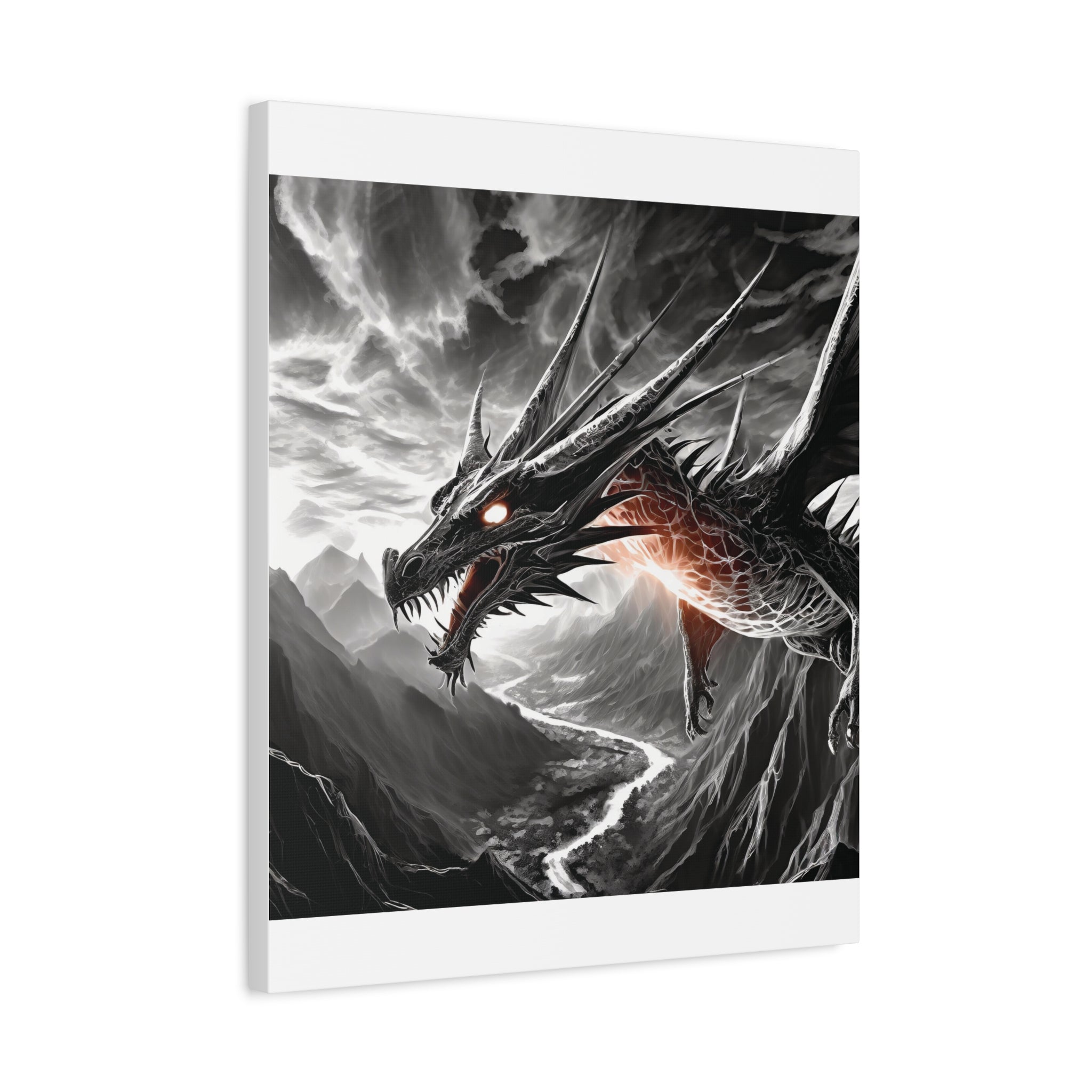 Dragon Art Canvas Print