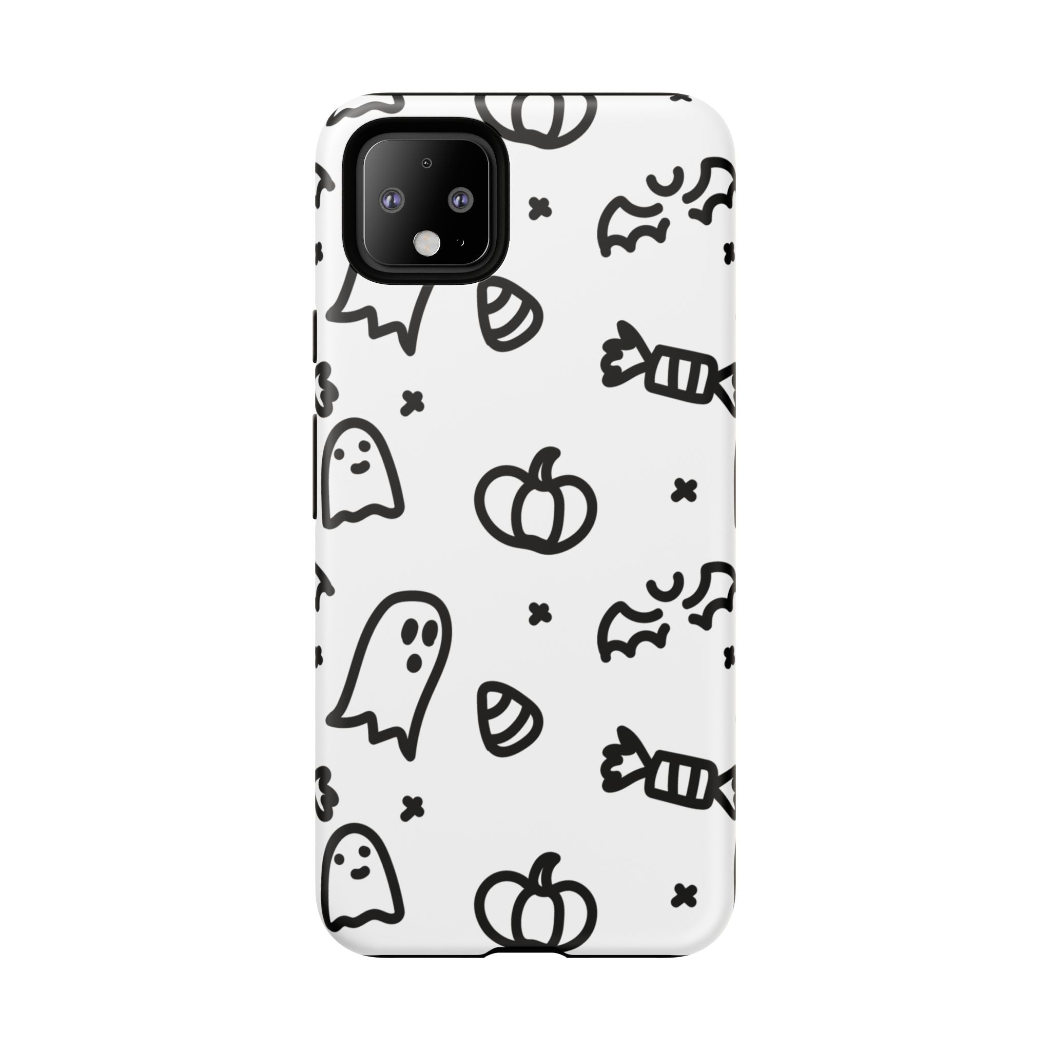 Halloween Themed Phone Case, Spooky Ghosts and Pumpkins, Fall Decor, Costume Party, Trick or Treat