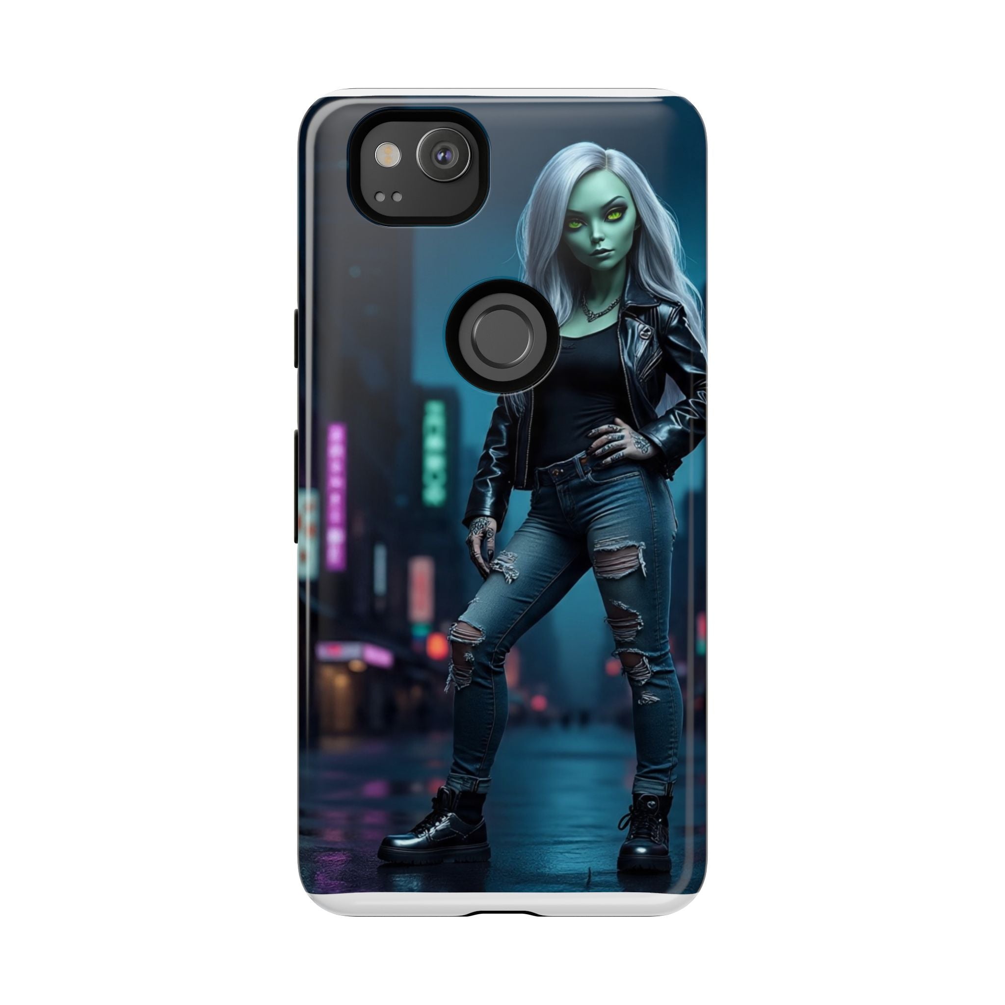 Alien Chic Tough Phone Case