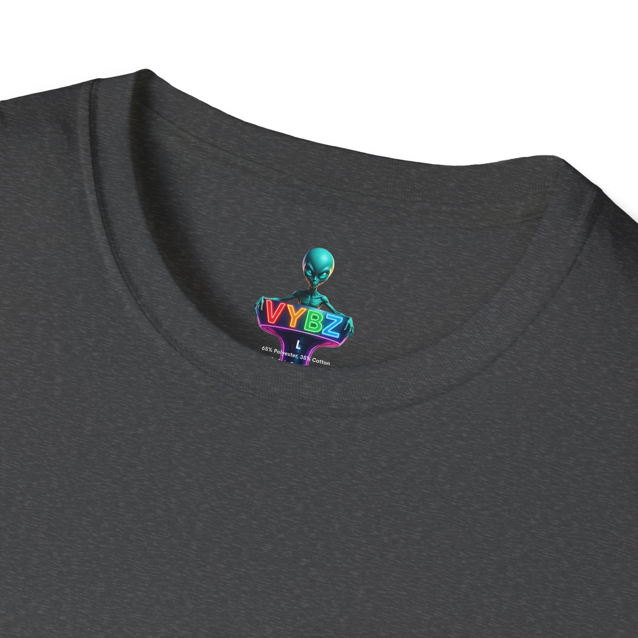 VYBZ Playful Cartoon Retro Skater T-Shirt, Fun Streetwear, Unisex Tee for Kids and Adults, Summer Outfits, Gift for Skateboarding Enthusiasts