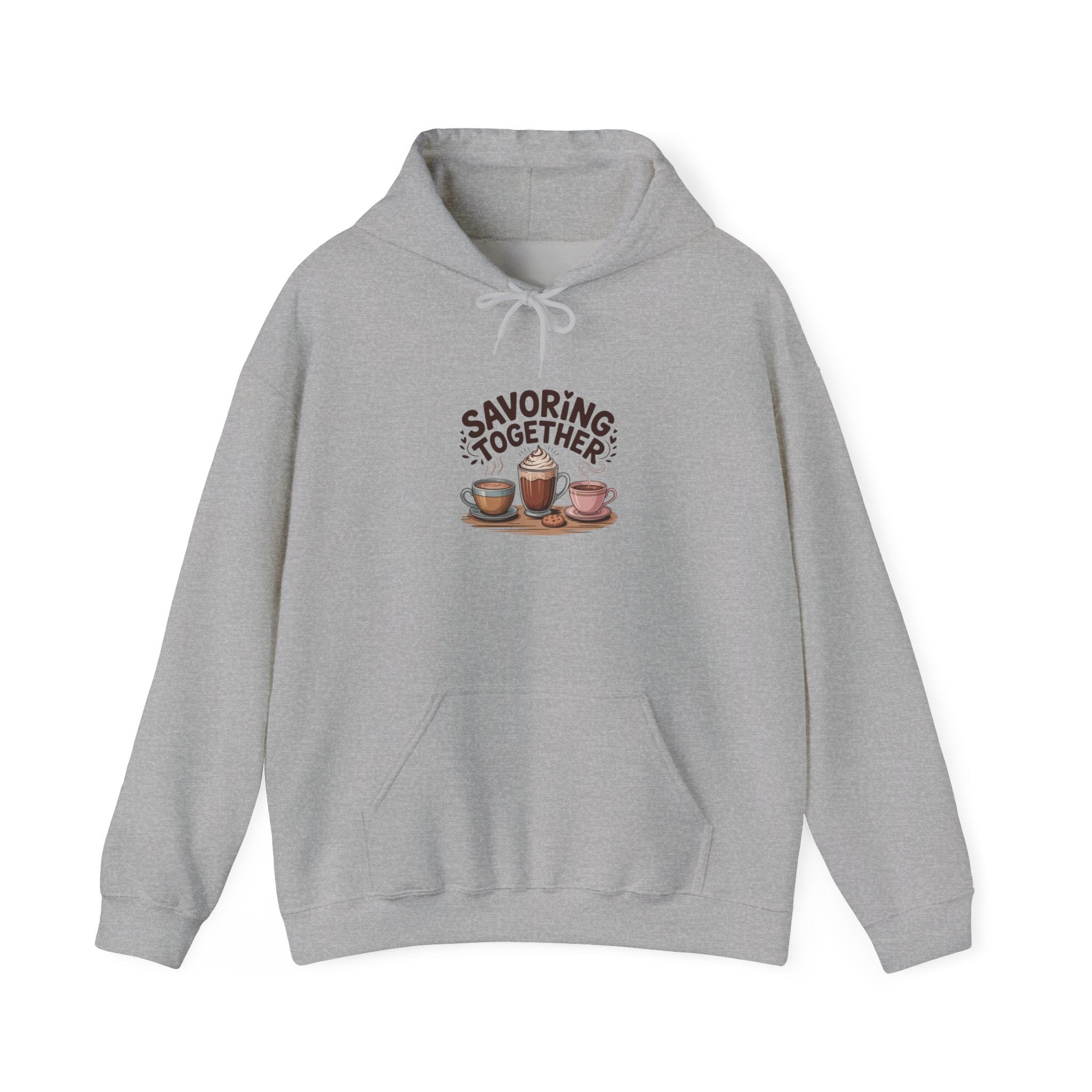 Savoring Together Hoodie | cocoa sweatshirt, coffee lover apparel