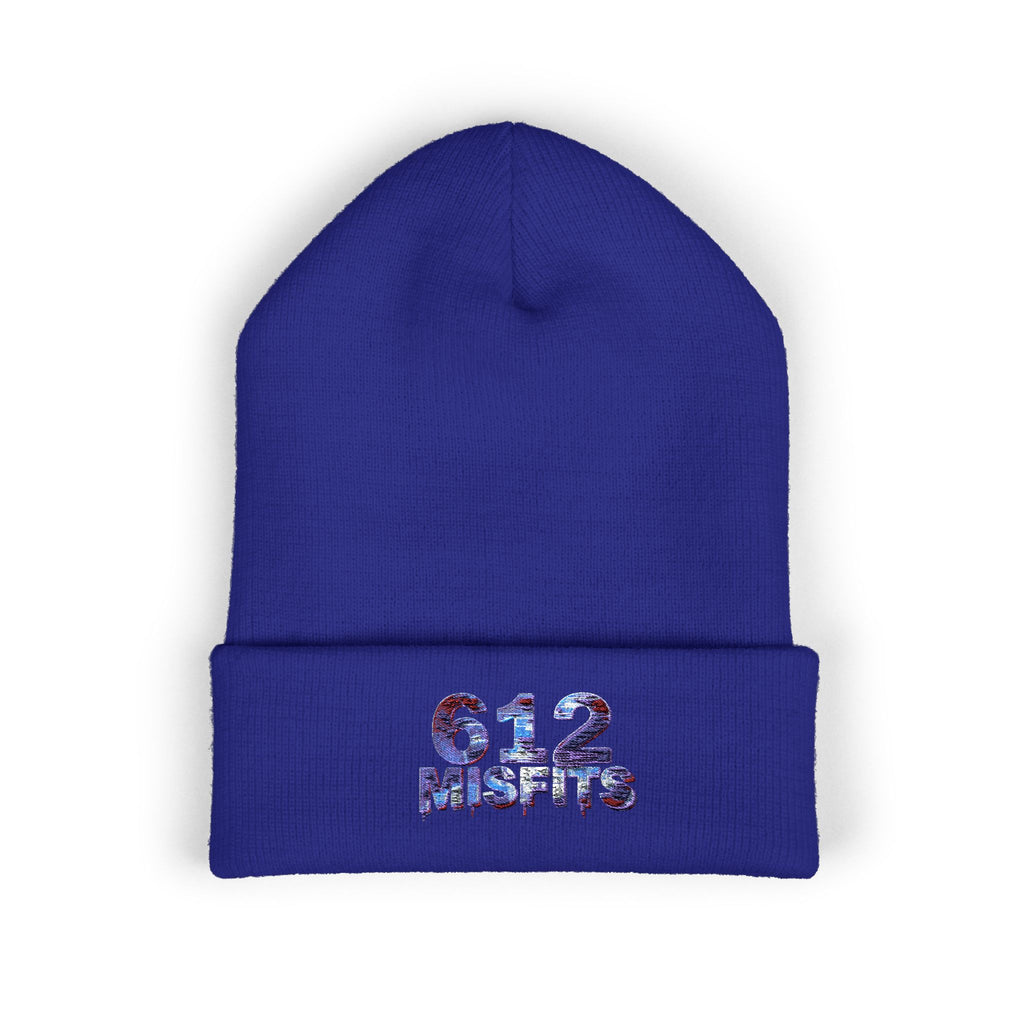 612 Misfit Embroidered Cuffed Beanie