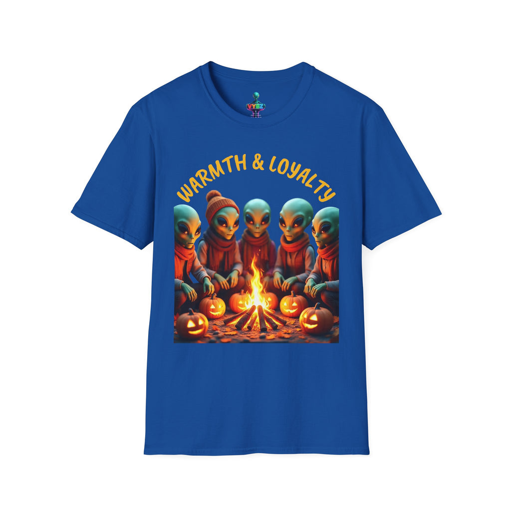 VYBZ Cozy Alien Campfire T-Shirt