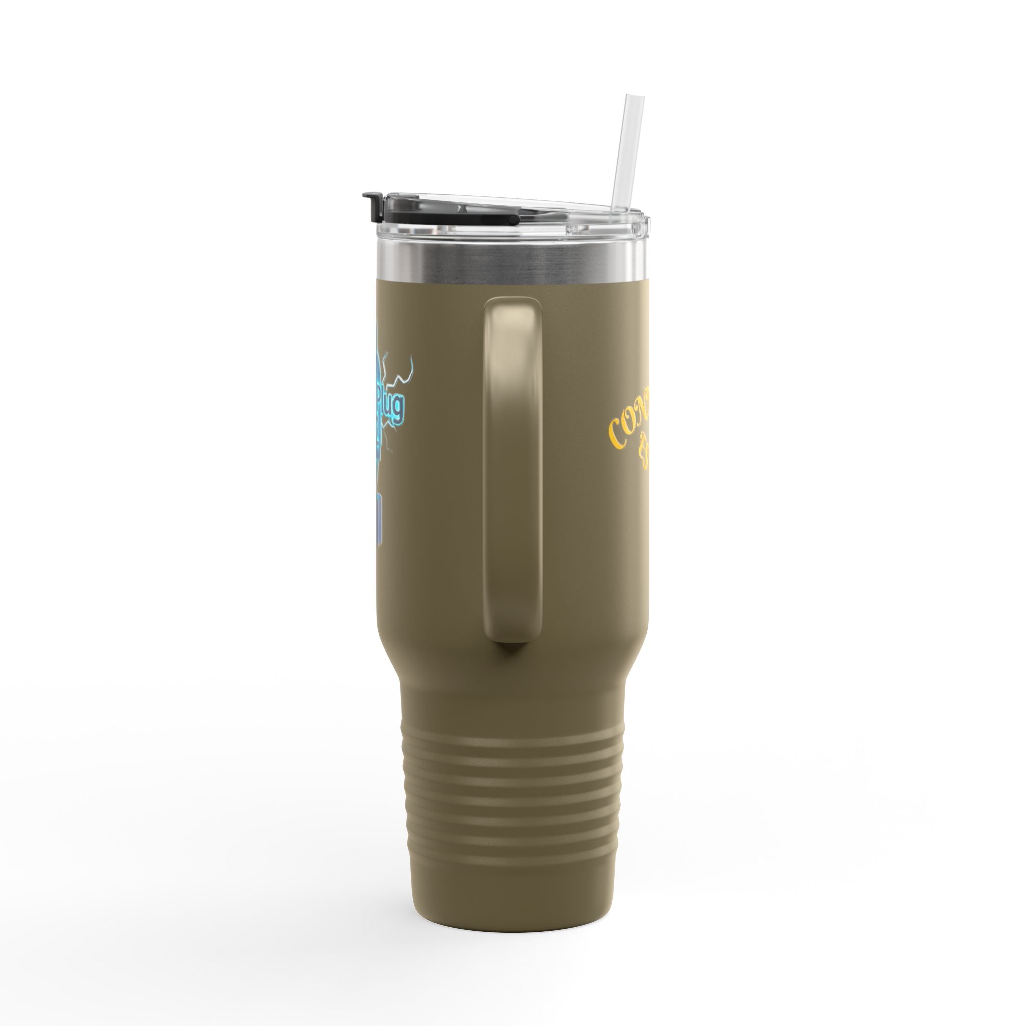 Digital Plug 612  40oz Travel Mug