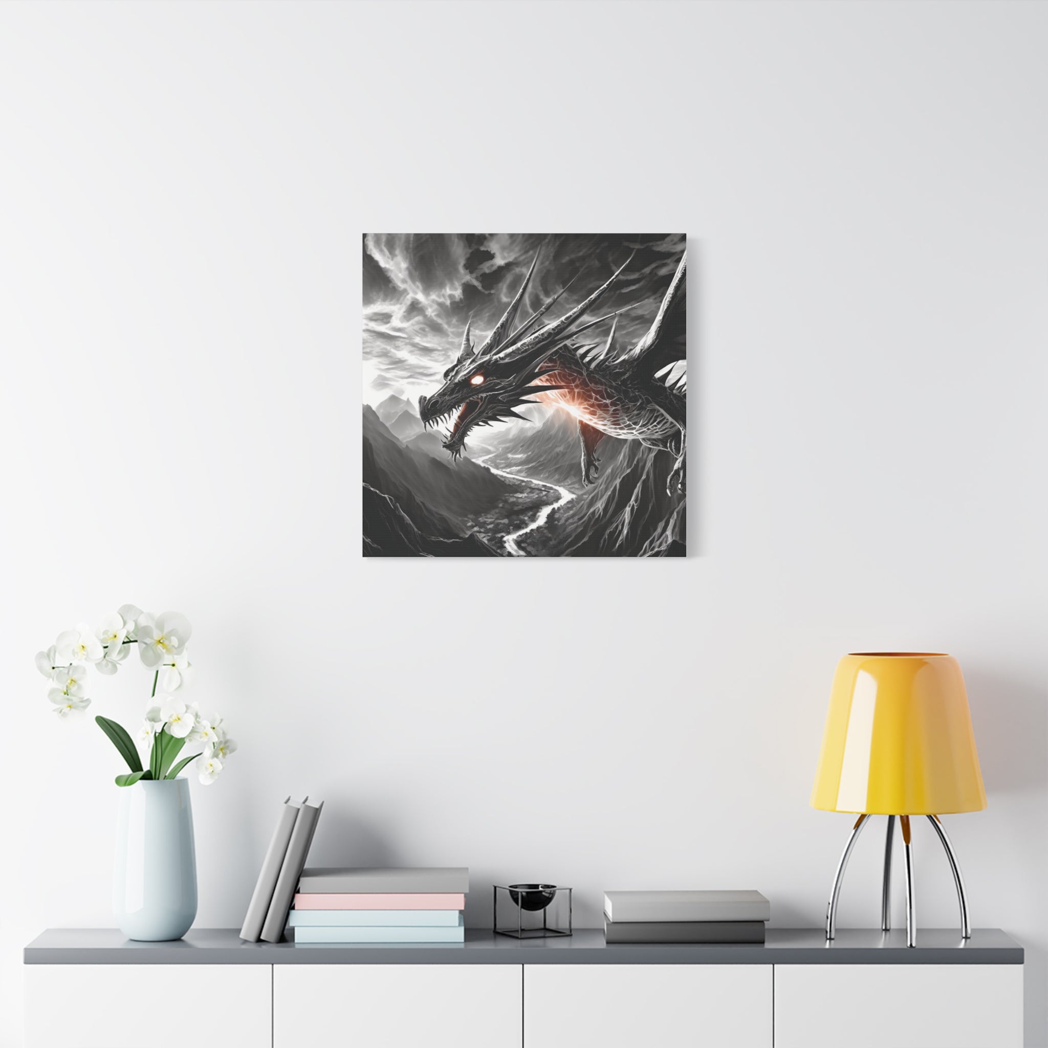 Dragon Art Canvas Print