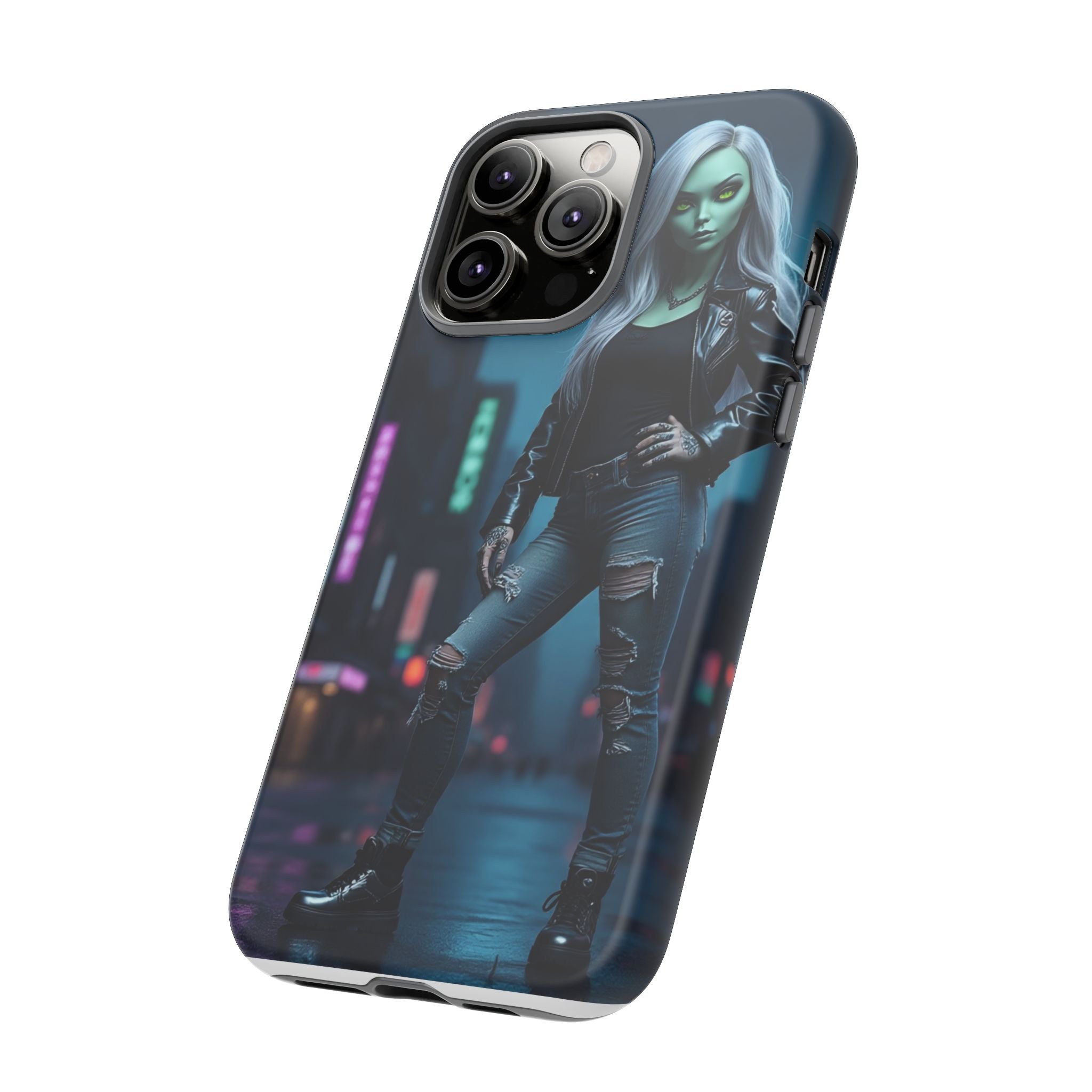 Alien Chic Tough Phone Case