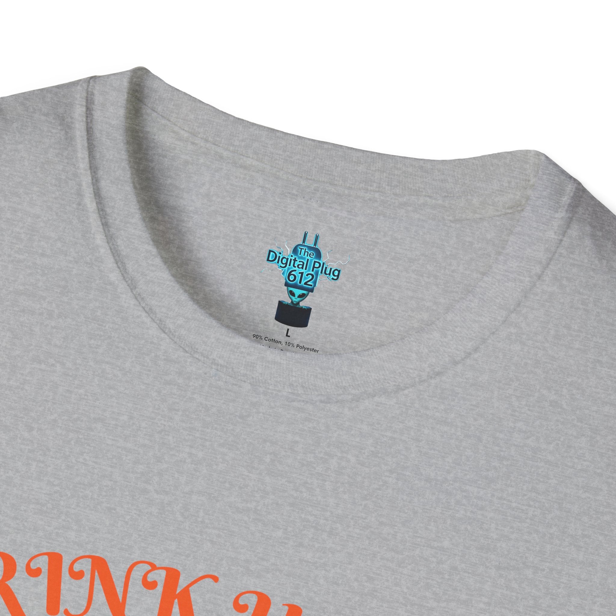 VYBZ Humorous Monster Unisex T-Shirt - Classic Quote Design