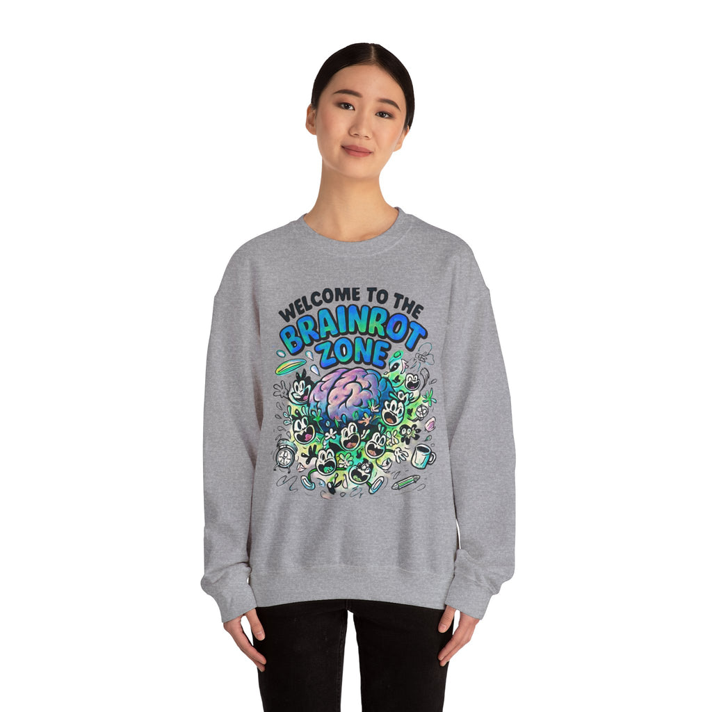 Brainrot Zone Unisex Heavy Blend™ Crewneck Sweatshirt