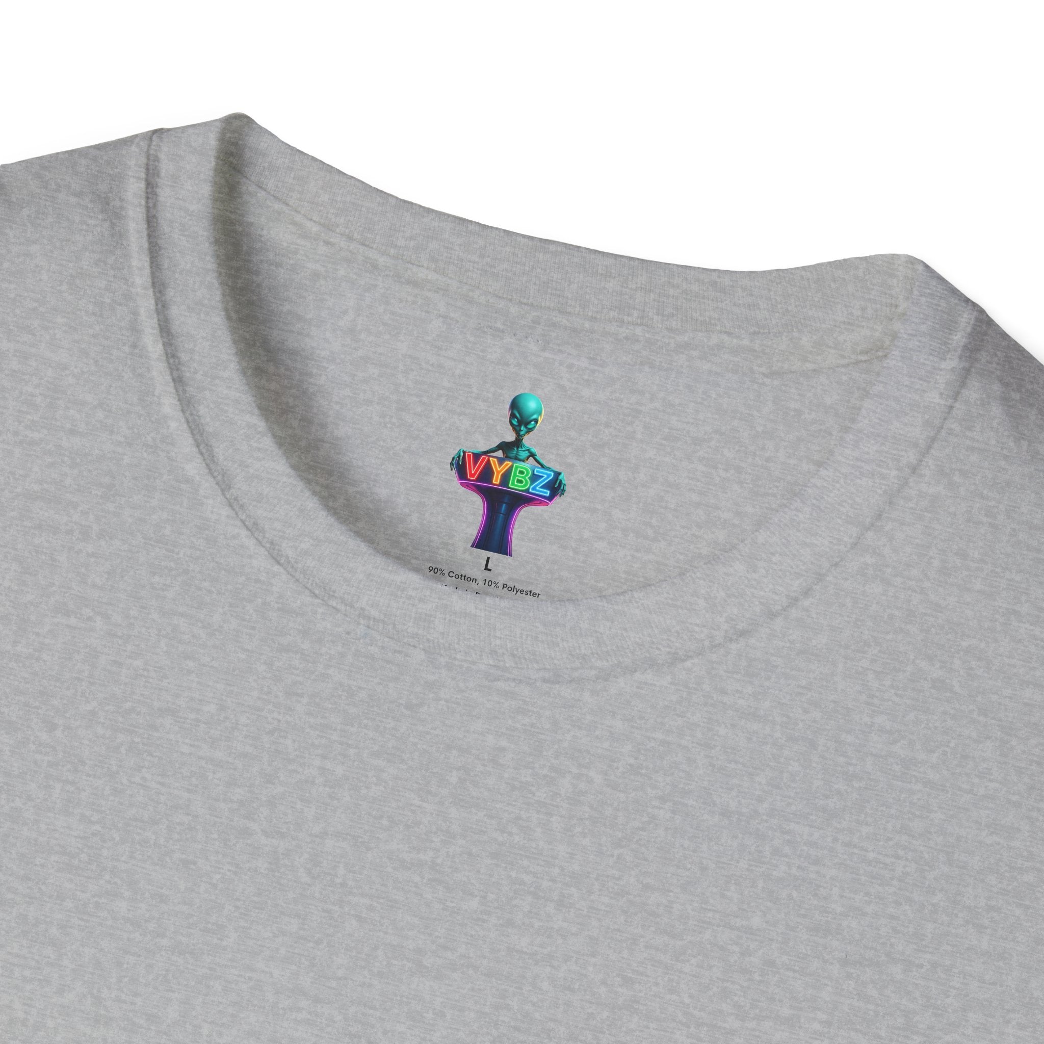 VYBZ Playful Cartoon Retro Skater T-Shirt, Fun Streetwear, Unisex Tee for Kids and Adults, Summer Outfits, Gift for Skateboarding Enthusiasts
