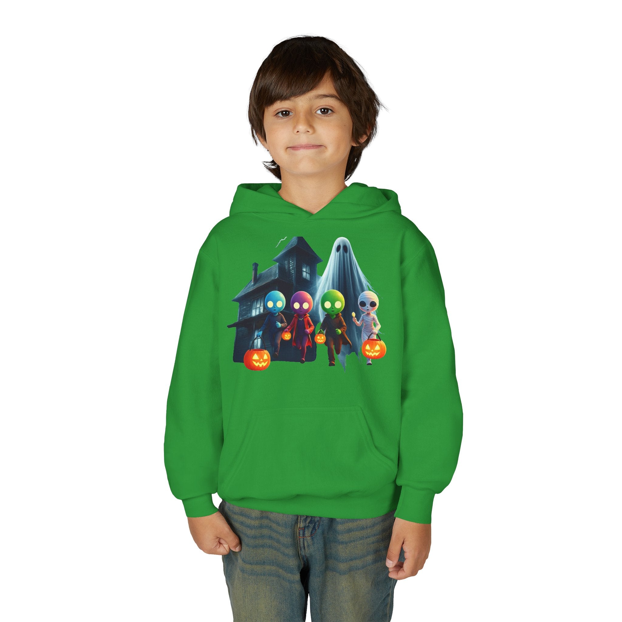 VYBZ "Aliens & Ghost" Youth Hooded Sweatshirt
