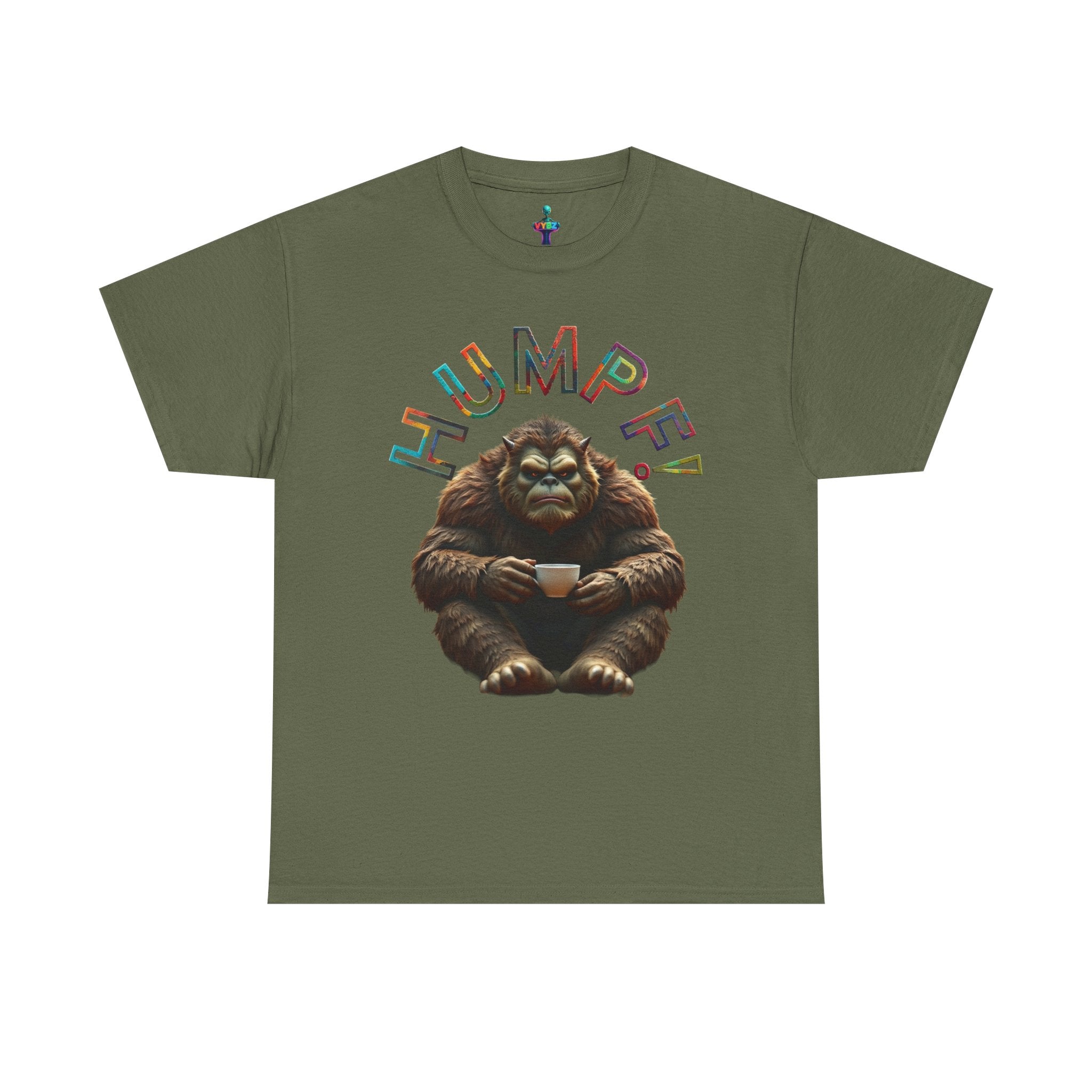 VYBZ Men's Coffee Bigfoot Tee - Autumn Exclusive Design