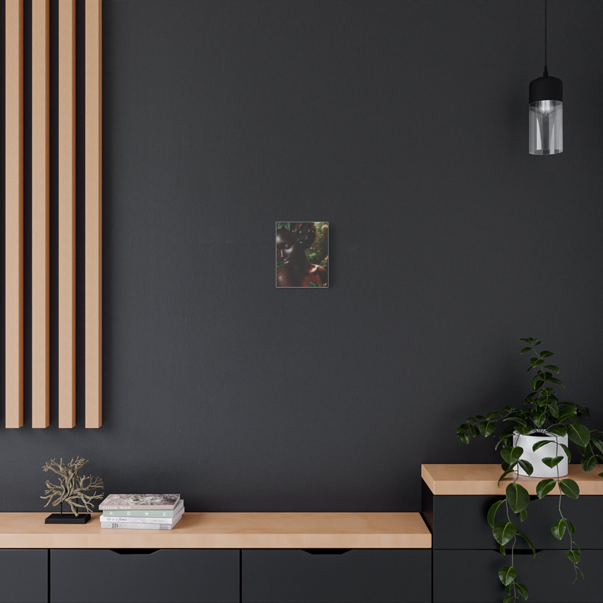 Elegant Mother Nature Canvas Art Print