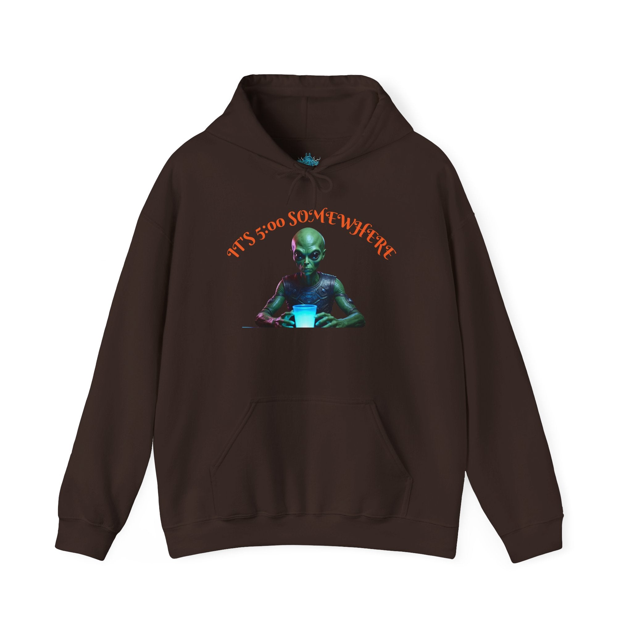 VYBZ Aliens and Monsters Unisex Hooded Sweatshirt - Funny Quote Design