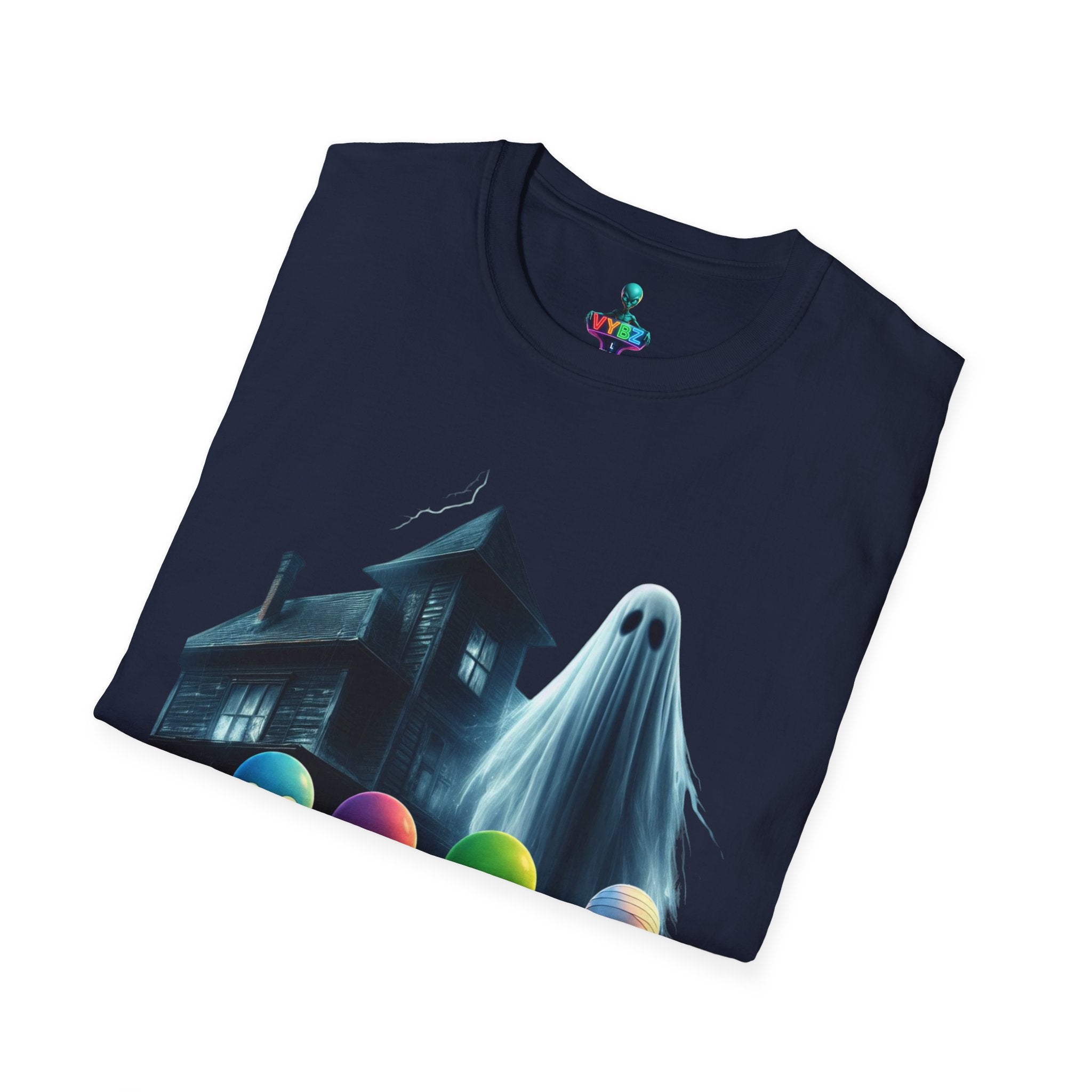 VYBZ "Aliens & Ghost" Halloween Graphic Tee