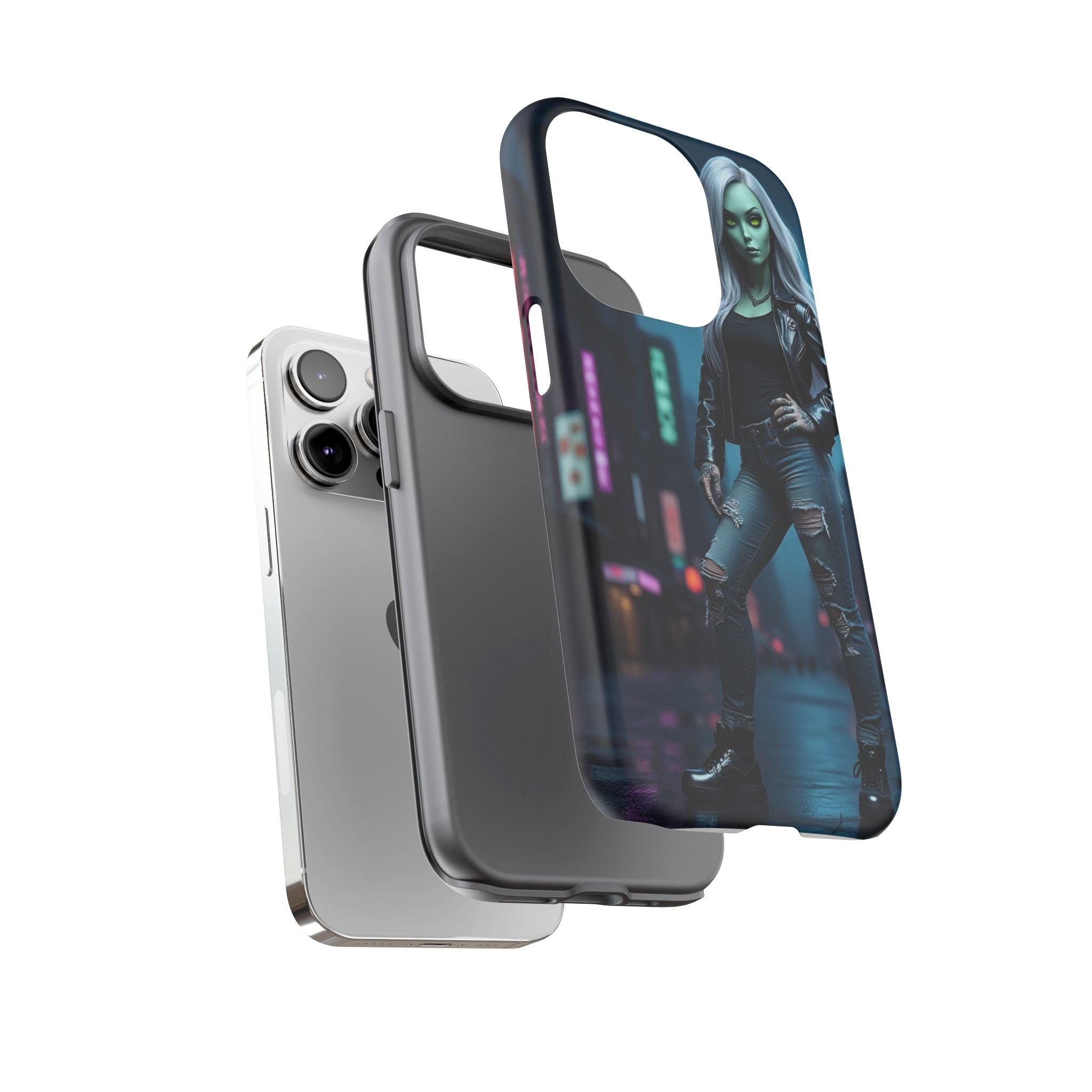 Alien Chic Tough Phone Case