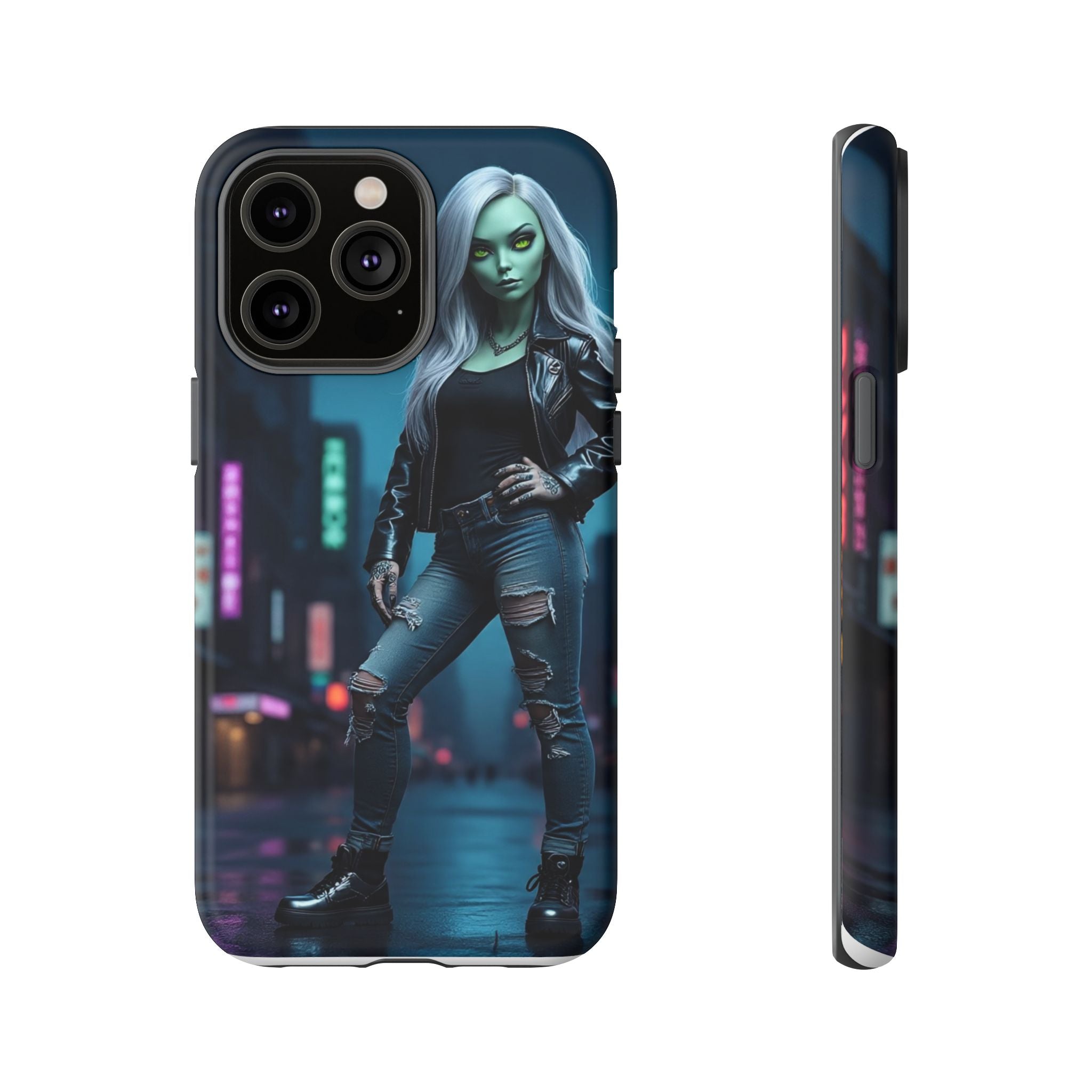 Alien Chic Tough Phone Case