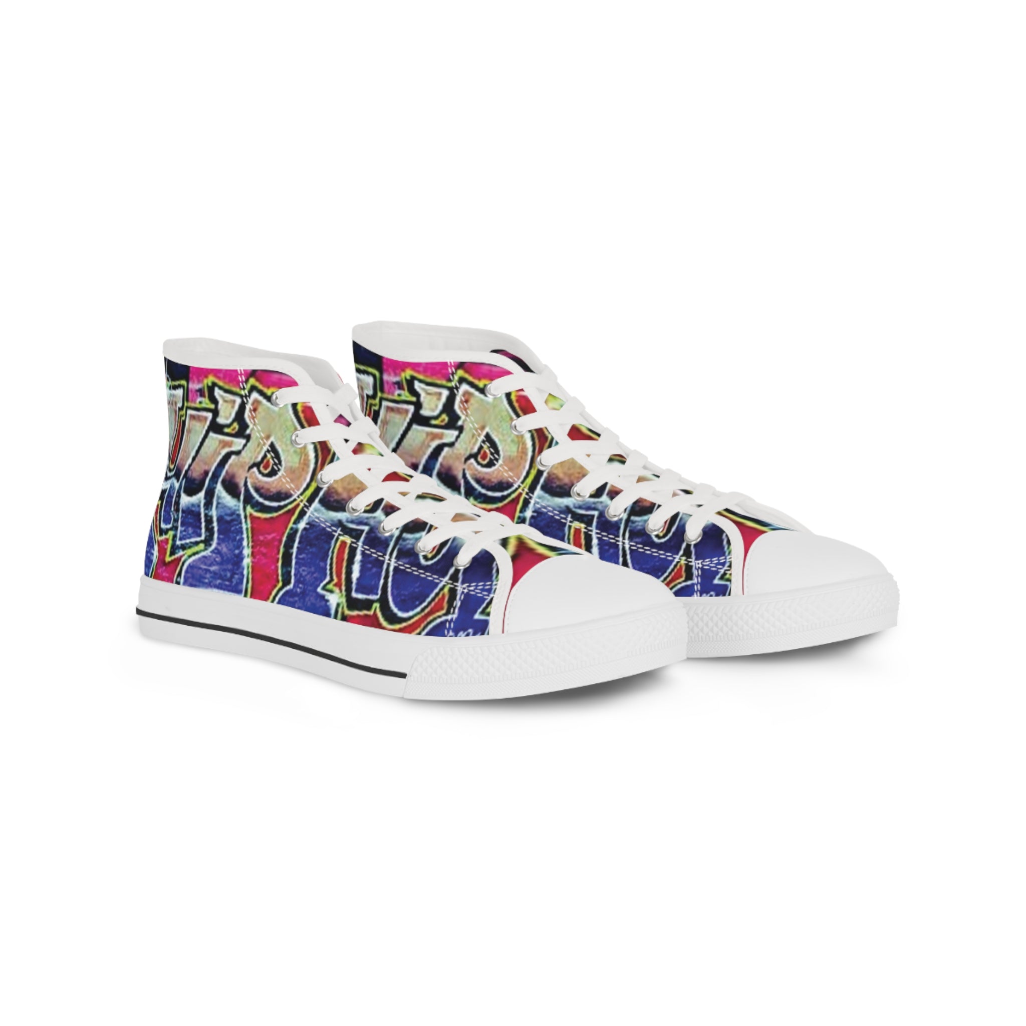 Graffiti High Top Sneakers