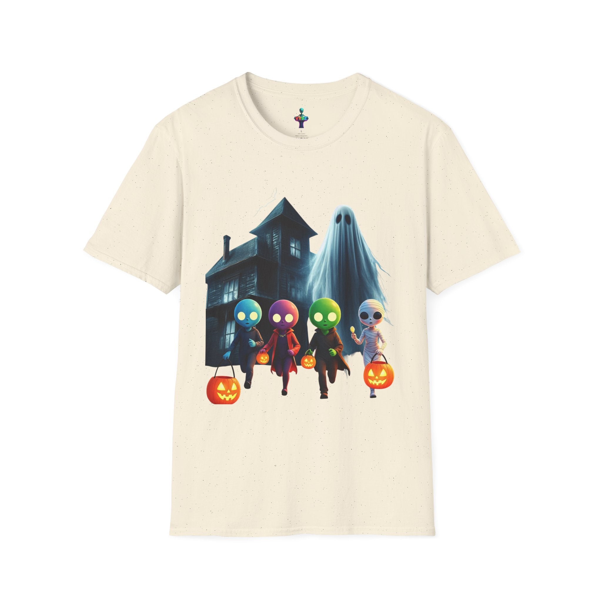 VYBZ "Aliens & Ghost" Halloween Graphic Tee