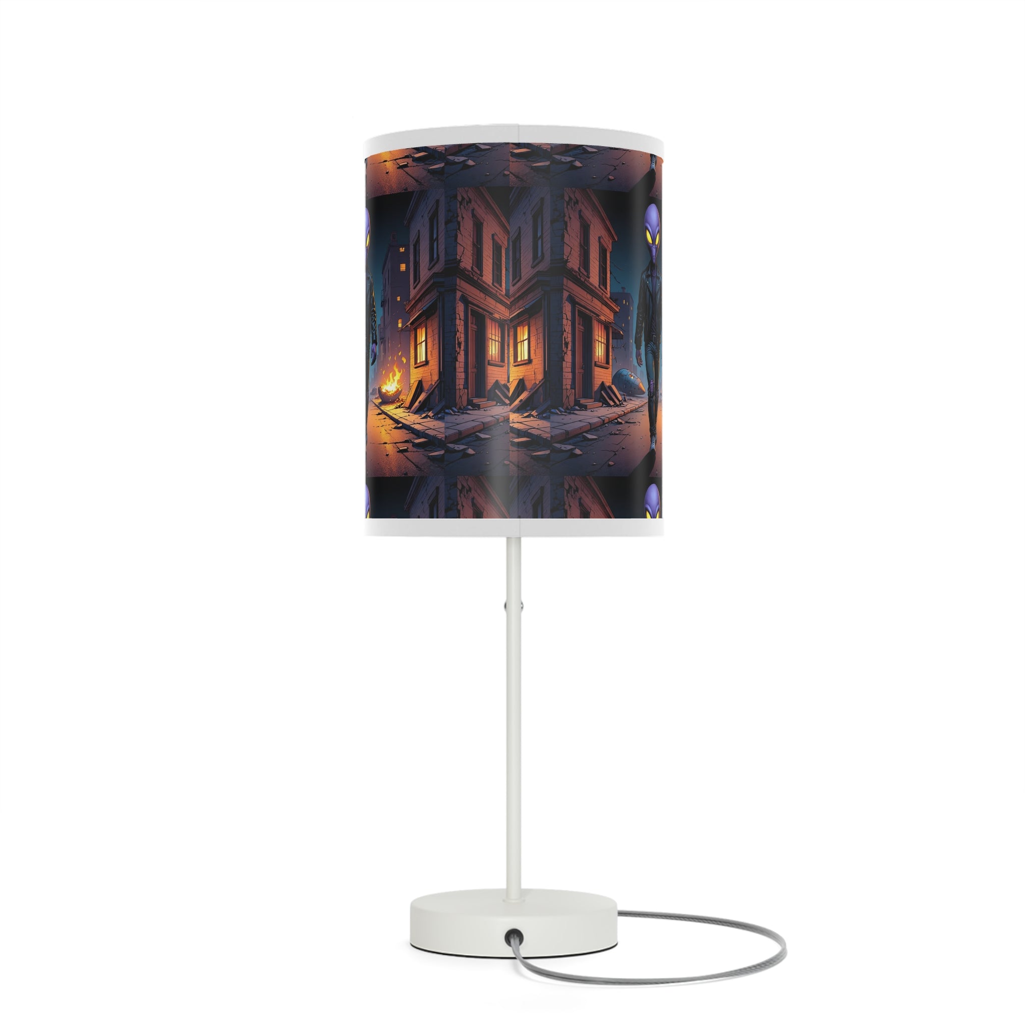 Alien-Themed Table Lamp