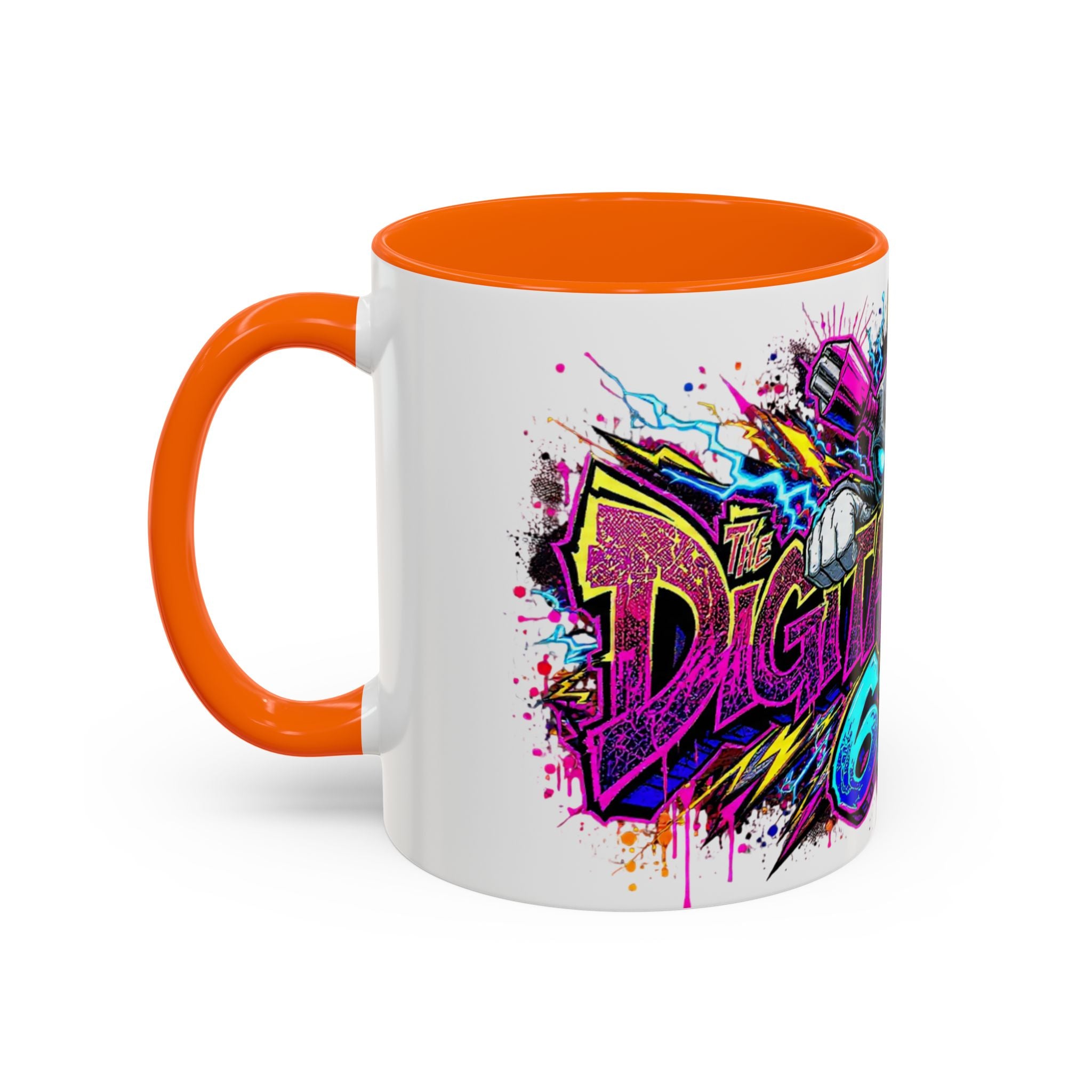 Accent Coffee Mug — The Digital Plug 612 Graphic (11/15oz)