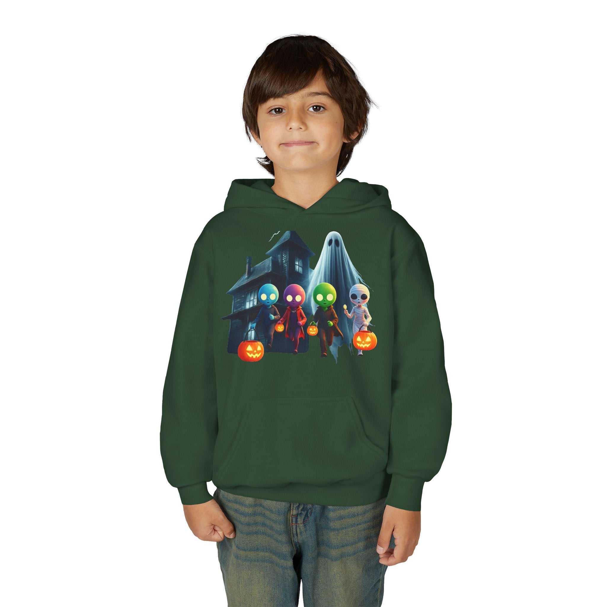 VYBZ "Aliens & Ghost" Youth Hooded Sweatshirt