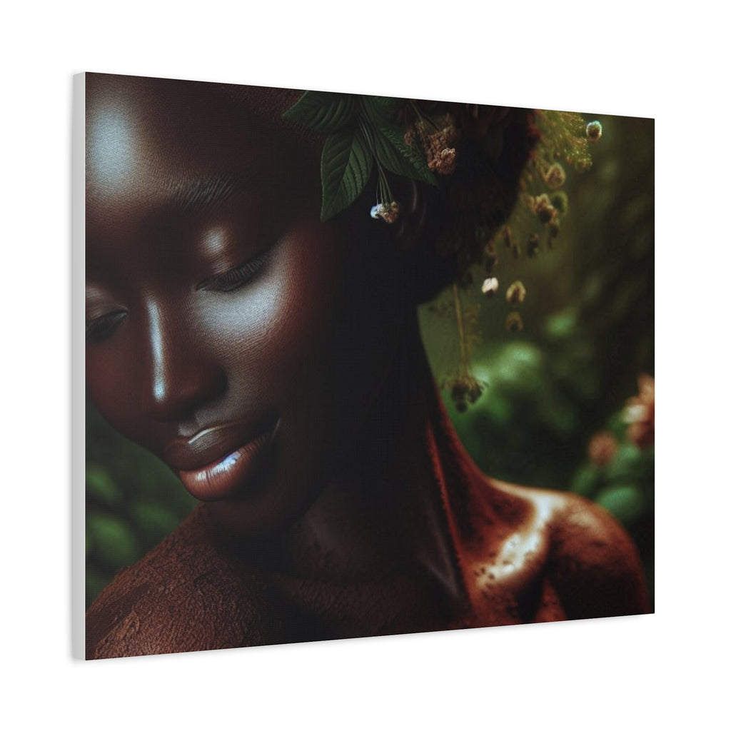Elegant Mother Nature Canvas Art Print