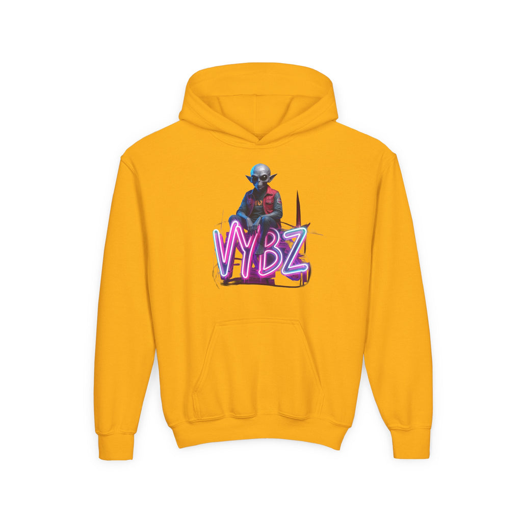 VYBZ Alien Youth Heavy Blend Hooded Sweatshirt, Cozy Streetwear, Perfect for Teens, Gifts for Holidays and Occasions, Casual [...]