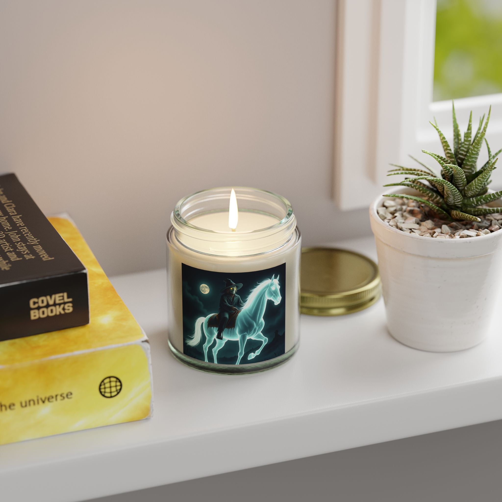 Enchanting Scented Candles, Ethereal Horse Design, Aromatherapy, Home Decor, Gift Idea, Relaxing Ambiance, Halloween