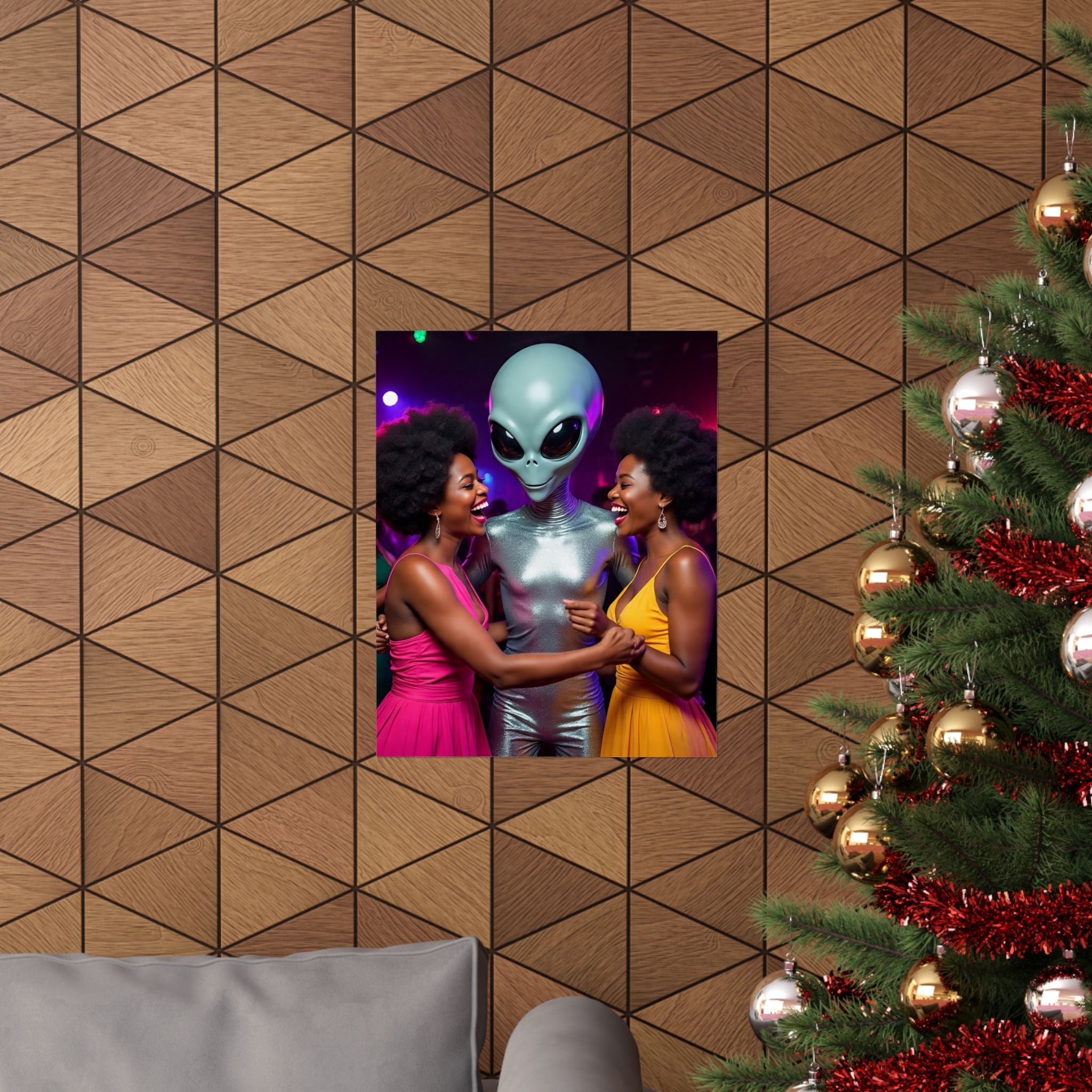 Alien Vertical Poster - Matte Finish