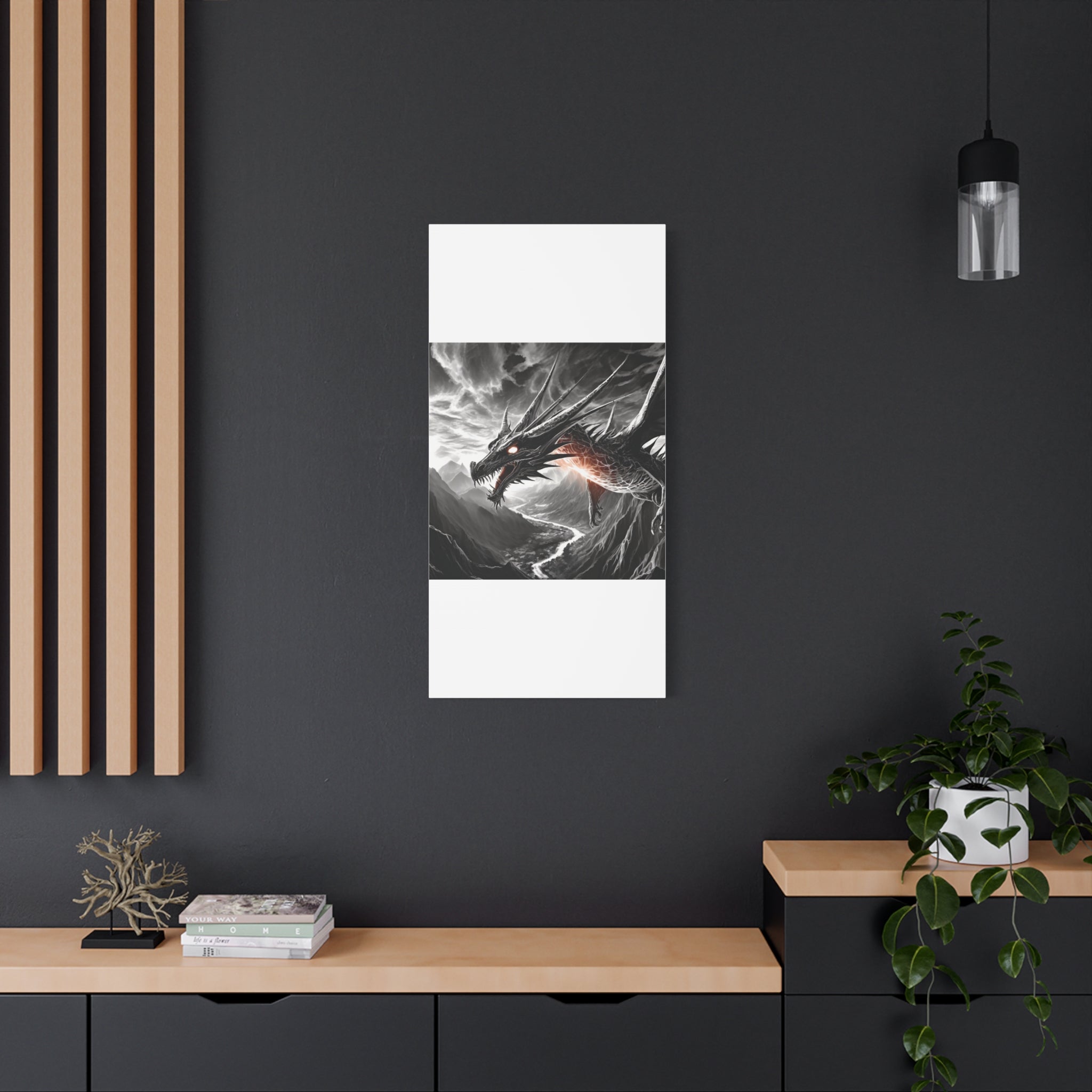 Dragon Art Canvas Print