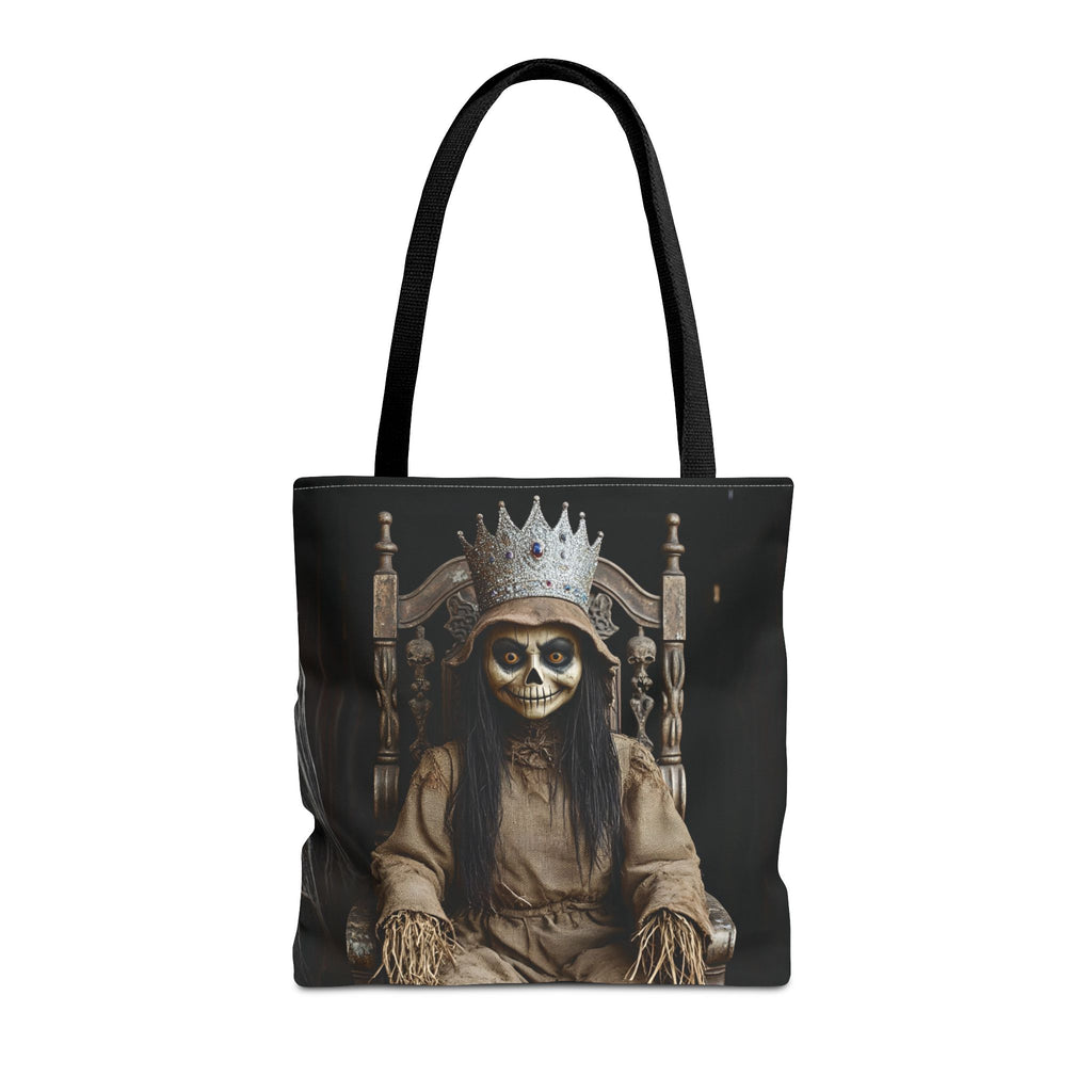 VYBZ Tote Bag - Spooky Skeleton Queen Halloween Design
