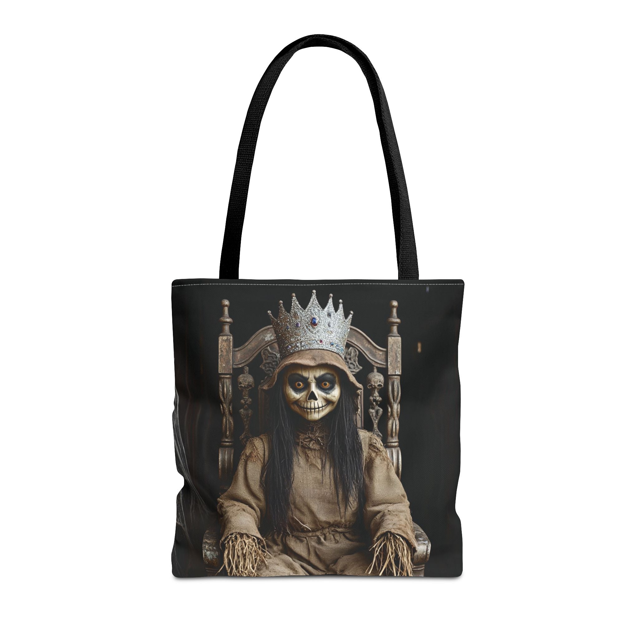 VYBZ Tote Bag - Spooky Skeleton Queen Halloween Design